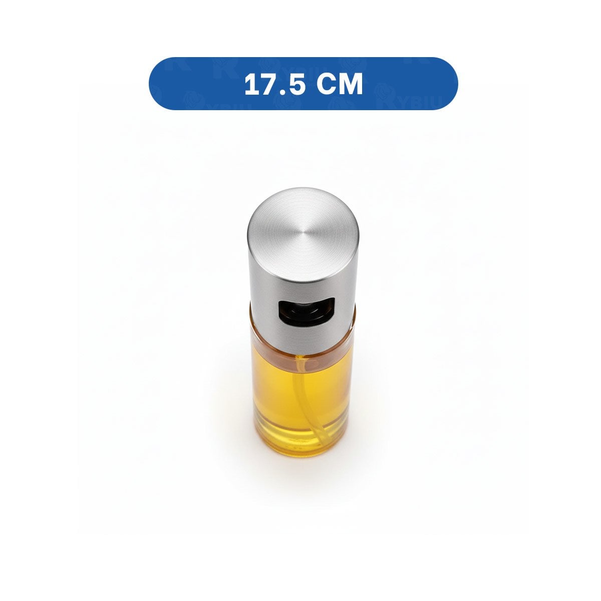 PACK12 VERTEDOR SPRAY VIDRIO PLATEADO PRACTICO Y SEGURO TODO TIPO DE ACEITE Y+REGALO STICKER - 4