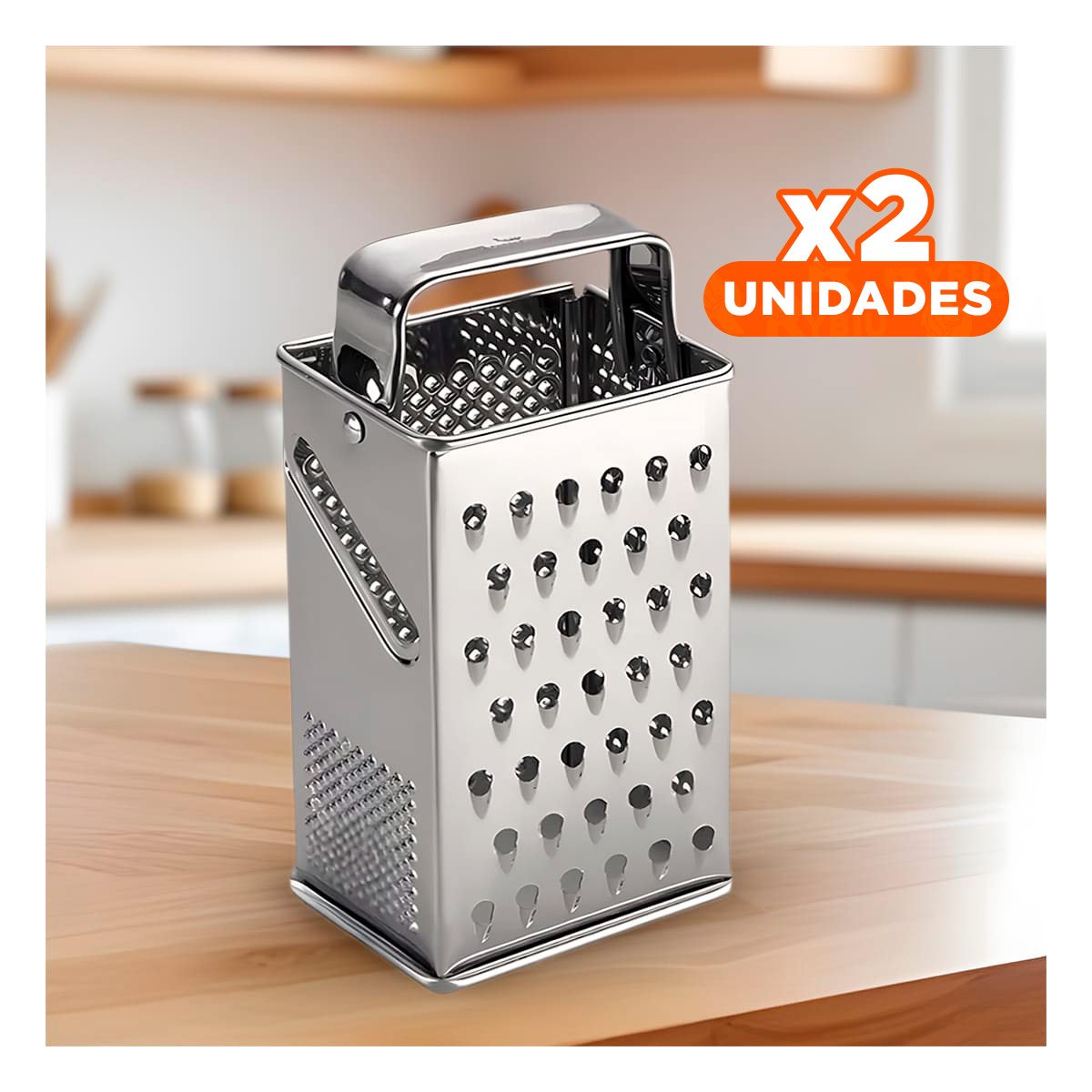 PACK2 MOLINILLO DE COCINA METALICO MULTIUSO FACIL DE USAR Y MANTENER ORDEN - 1