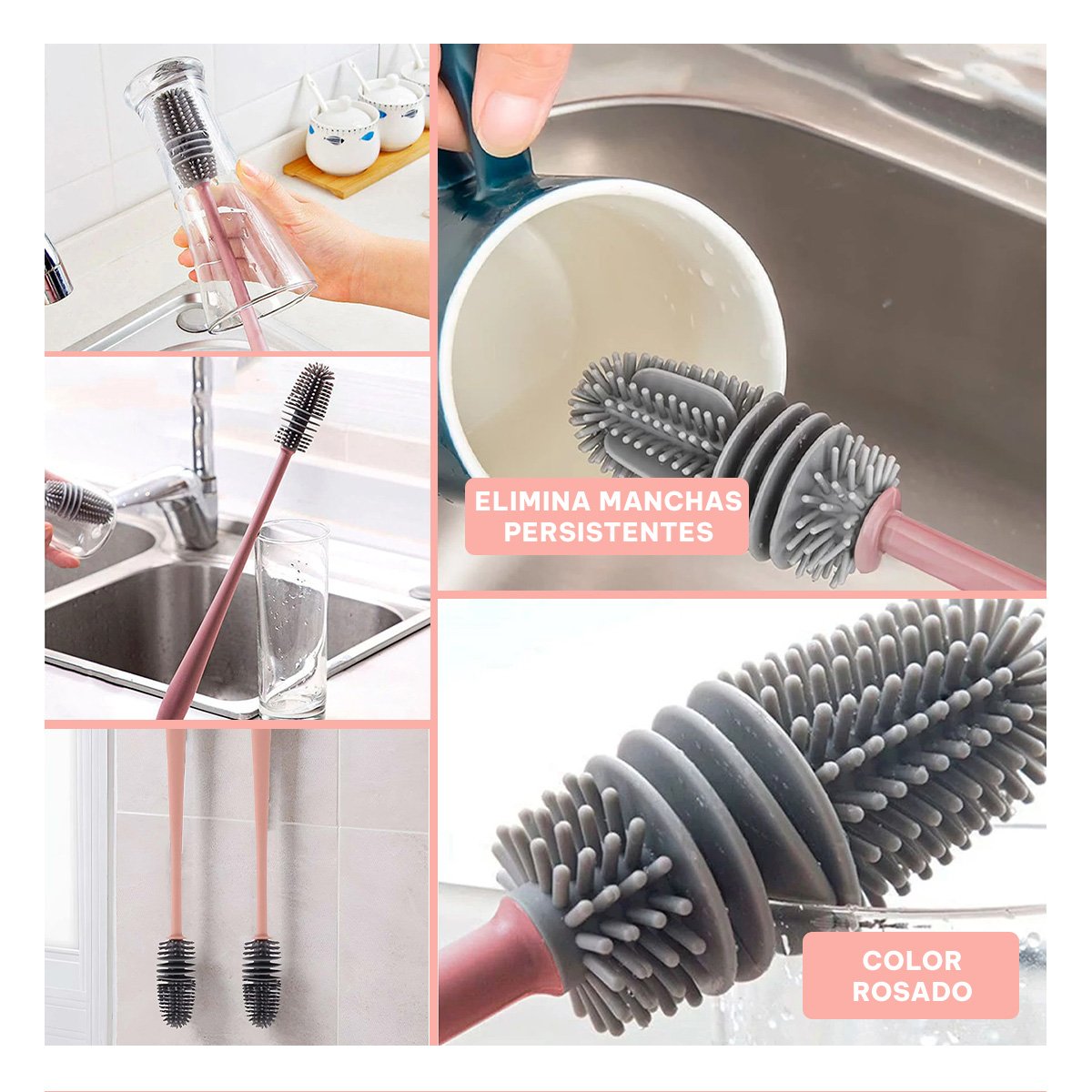 PACK12 ARTICULO DE HIGIENE ROSADO DE MARCA SEGURA PARA TODOS LOS PADRES SANOS - 2