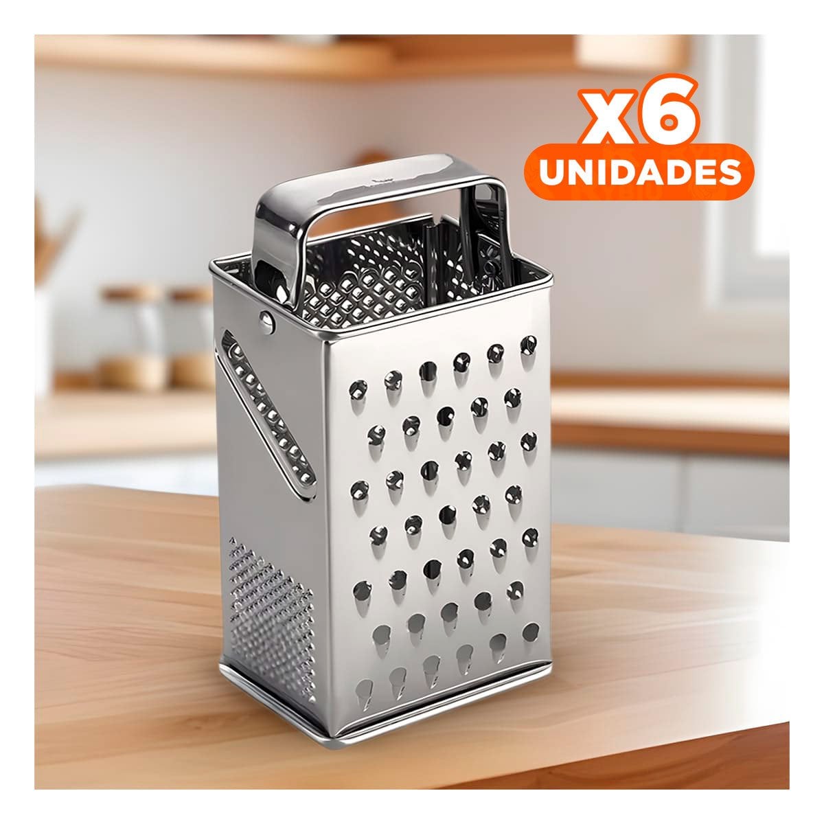 PACK6 DESMENUZADOR DE METAL MANGO ANTIDESLIZANTE FACIL DE MANEJAR Y+PAPEL REGALO - 1