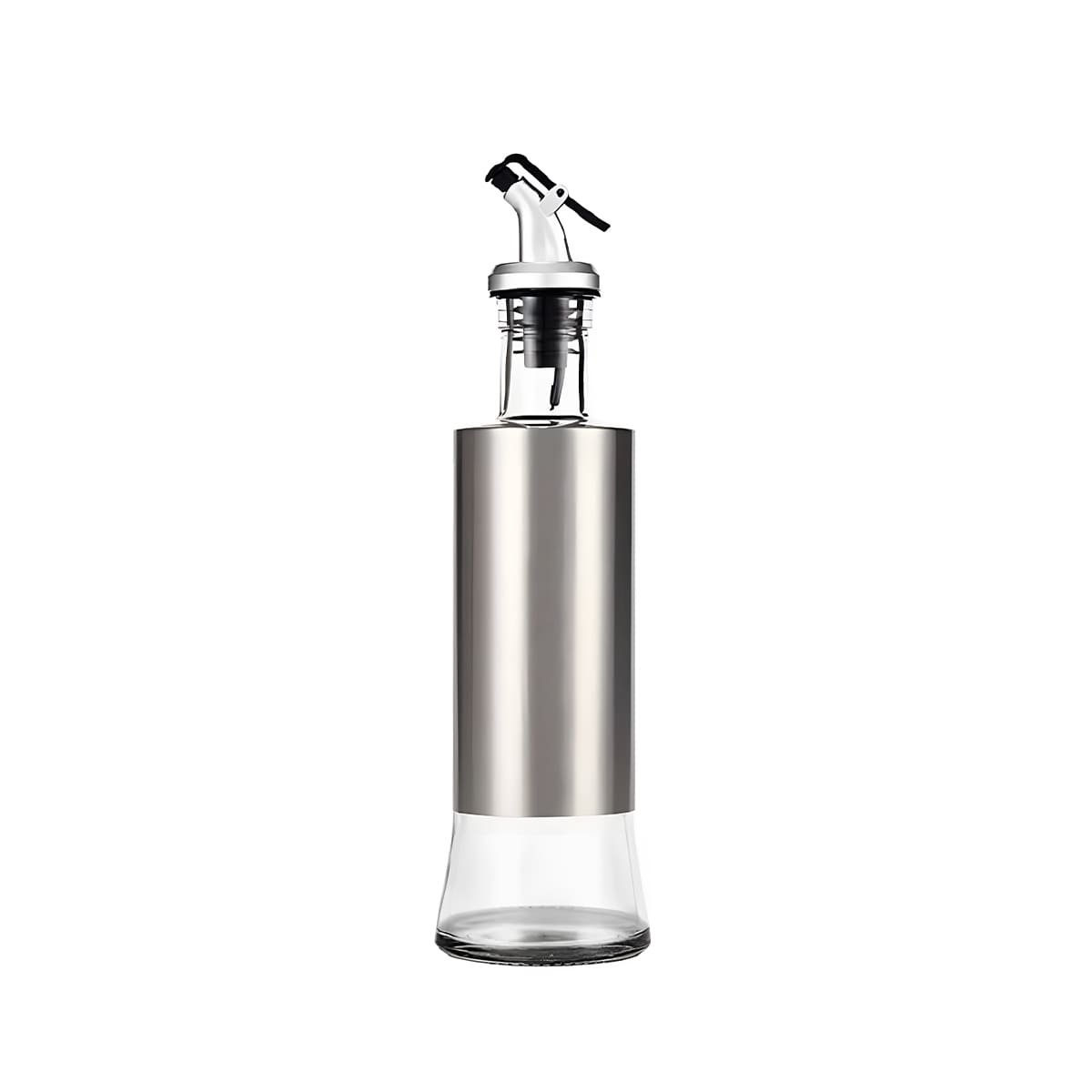 PACK12 VERTEDOR VIDRIO TRANSPARENTE PICO DOSIFICADOR 300ML PRACTICO Y SEGURO Y+REGALO STICKER - 2