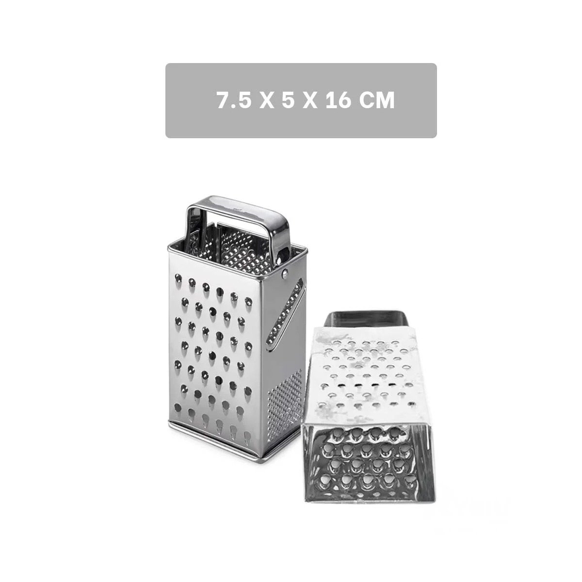 TRITURADOR DE METAL QUESO VERDURAS Y FRUTAS ACERO DURABLE Y SEGURO Y+LIGAS REGALO - 4