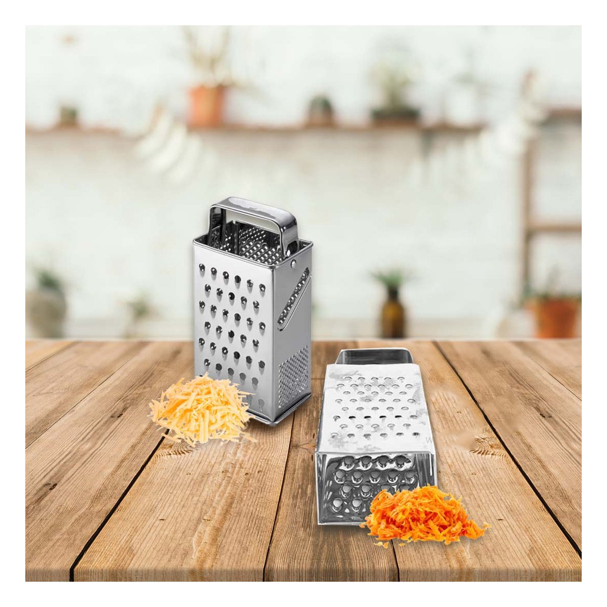 MOLINO DE METAL MULTIUSO QUESO VERDURAS Y FRUTAS FACIL DE LIMPIAR Y+LIGAS REGALO - 3
