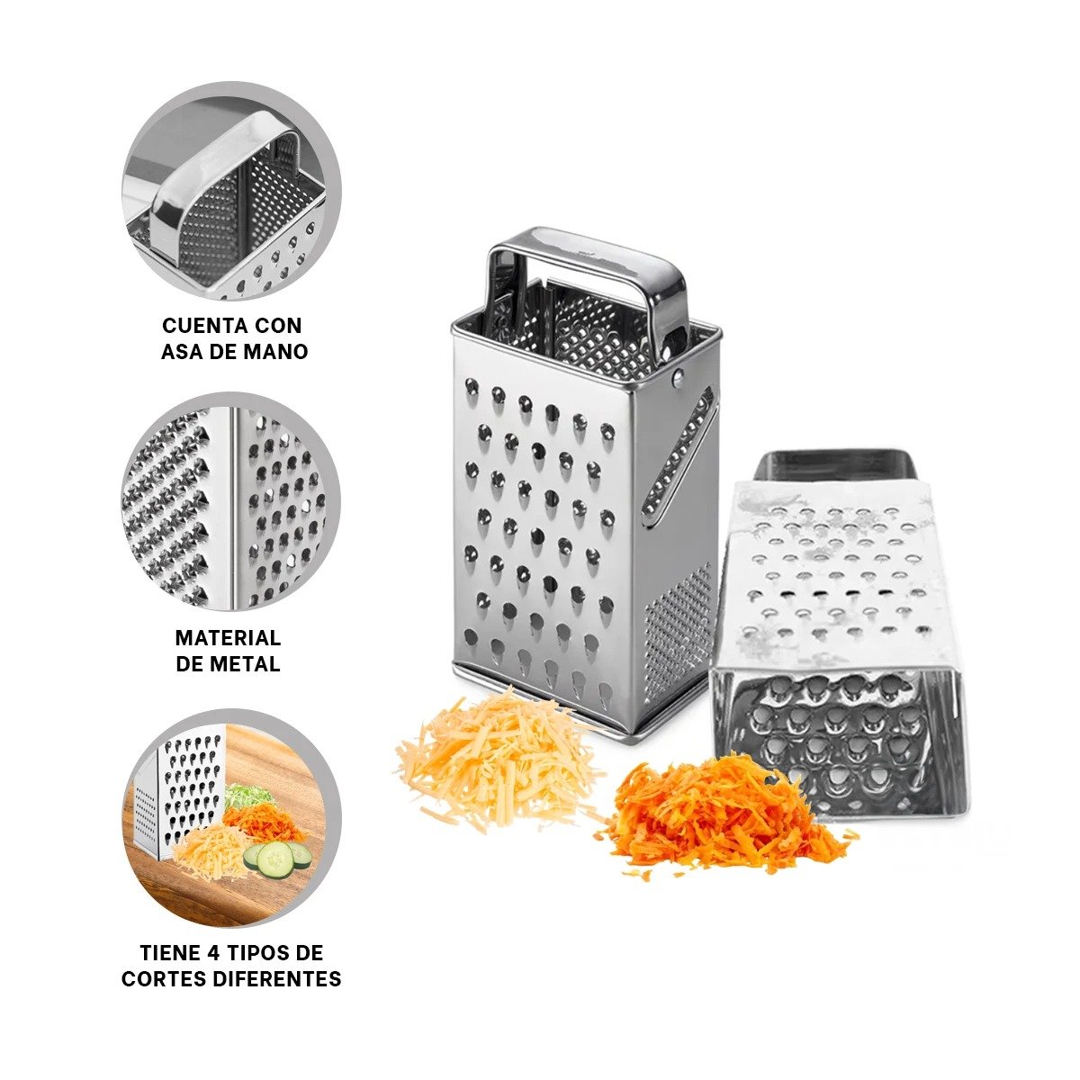 TRITURADOR DE METAL PROFESIONAL COCINA FACIL DE LIMPIAR Y GUARDAR Y+POST IT - 5
