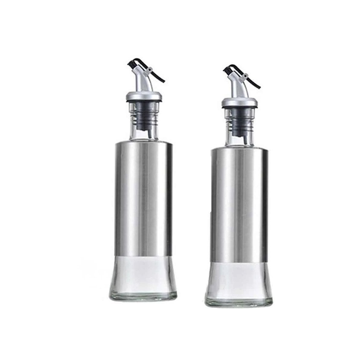 ACEITERO DE VIDRIO PICO DOSIFICADOR 300ML SEGURO Y DURADERO PARA COCINA Y+LIGAS REGALO - 5