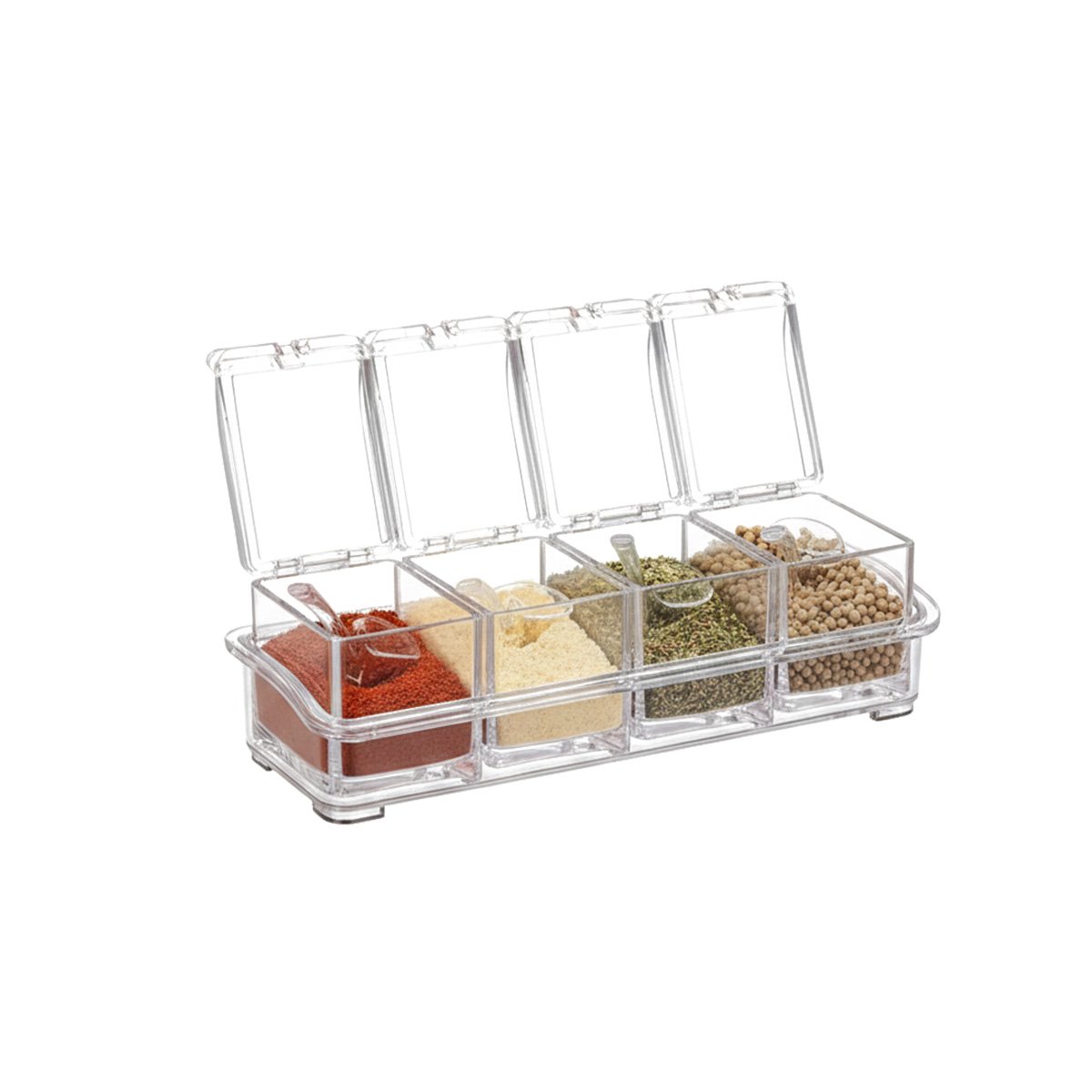PACK4 ORGANIZADOR DE ESPECIAS SET 4 DE GRAN CALIDAD PARA MUCHA CARGA EN CASA Y+PAPEL REGALO - 3