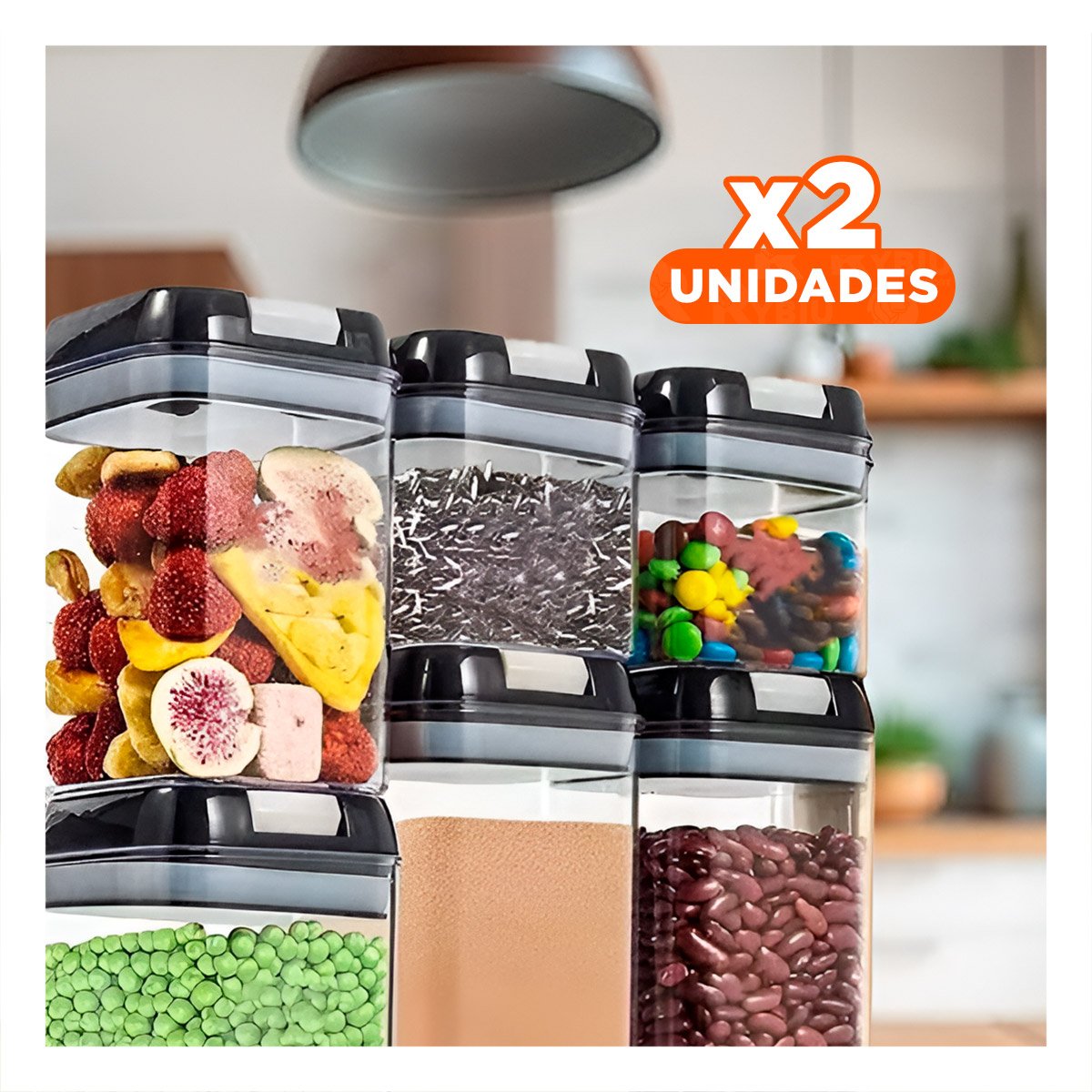 PACK2 ORGANIZADOR DE ACRILICO SET 6 DE ESTILO MODERNO EN SU VIVIENDA REAL LINDA Y+PAPEL REGALO - 1