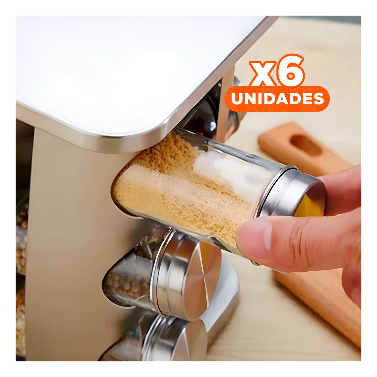 PACK6 ARTICULO DE COCINA 16 FRASCOS PARA FELICIDAD DE SUS PEQUEÑOS HIJOS - 1