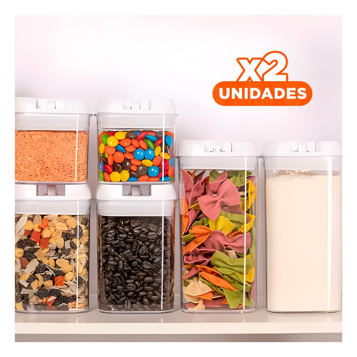PACK2 ORGANIZADOR DE ACRILICO SET 6 CON MUCHA CAPACIDAD EN SU SALA REAL LINDA - 1