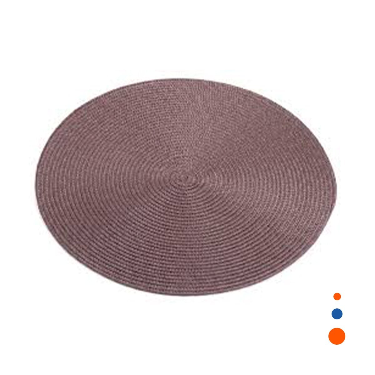 MANTEL DECORATIVO CIRCULAR BOHO MORADO PARA HOGAR Y CASA Y+REGALO STICKER - 1