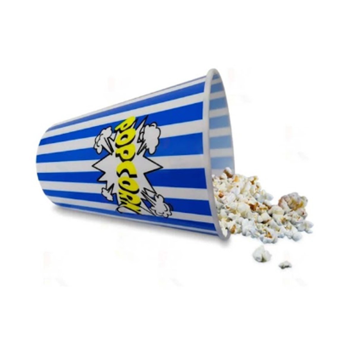 CUBETA VASO POPCORN COLOR AZUL PARA LA UTILIDAD DE HIJOS SANOS LINDOS Y+LIGAS REGALO - 5
