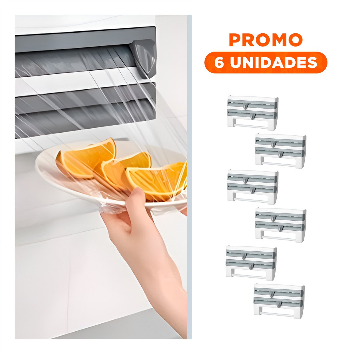 PACK6 ARTICULO DE ALUMINIO Y TOALLA PLOMO PARA UN USO DINAMICO EN HOGAR Y+REGALO STICKER - 1