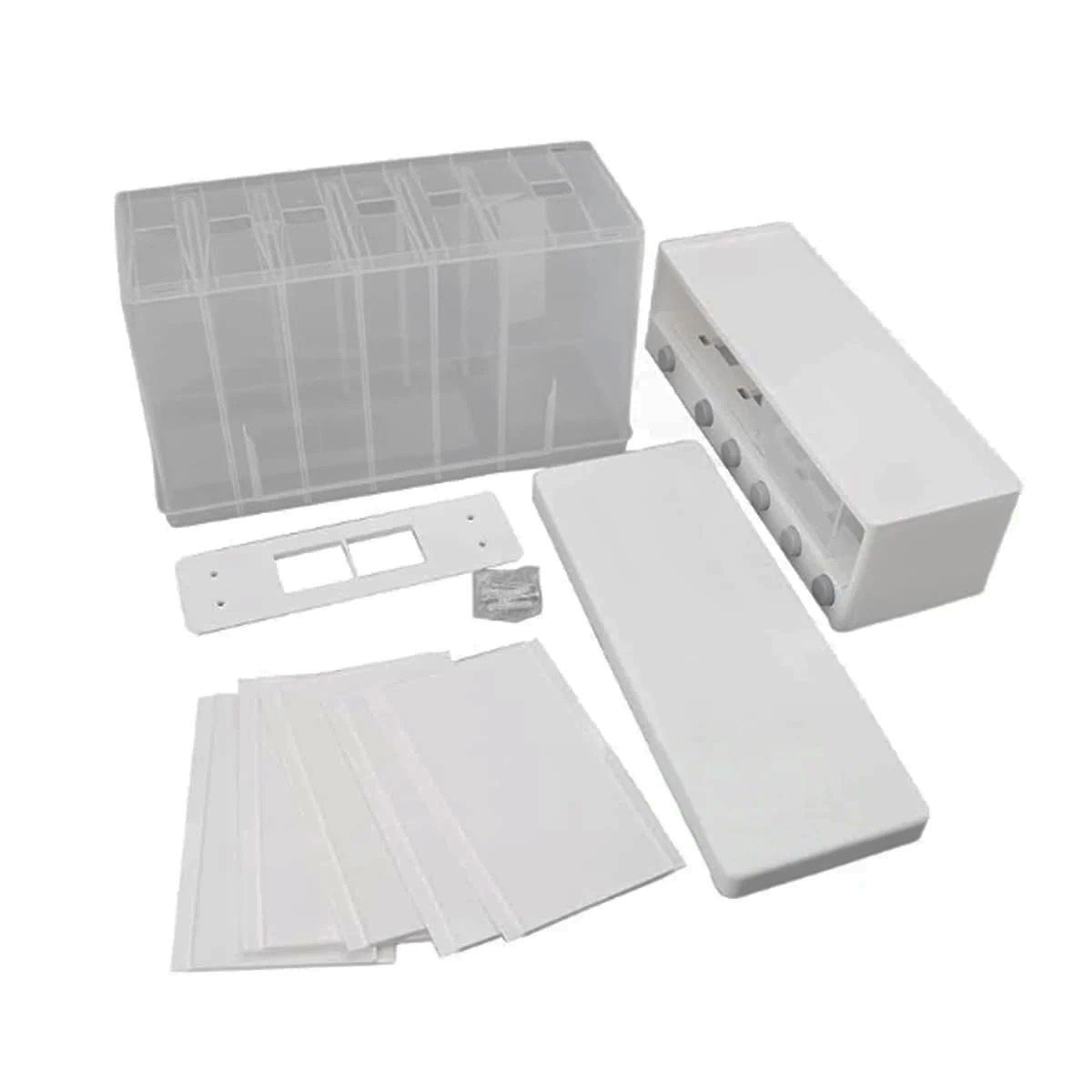 PACK4 ORGANIZADOR DE GRANOS BLANCO 10KG DE GRAN CALIDAD PARA MUCHA CARGA Y+PAPEL REGALO - 3