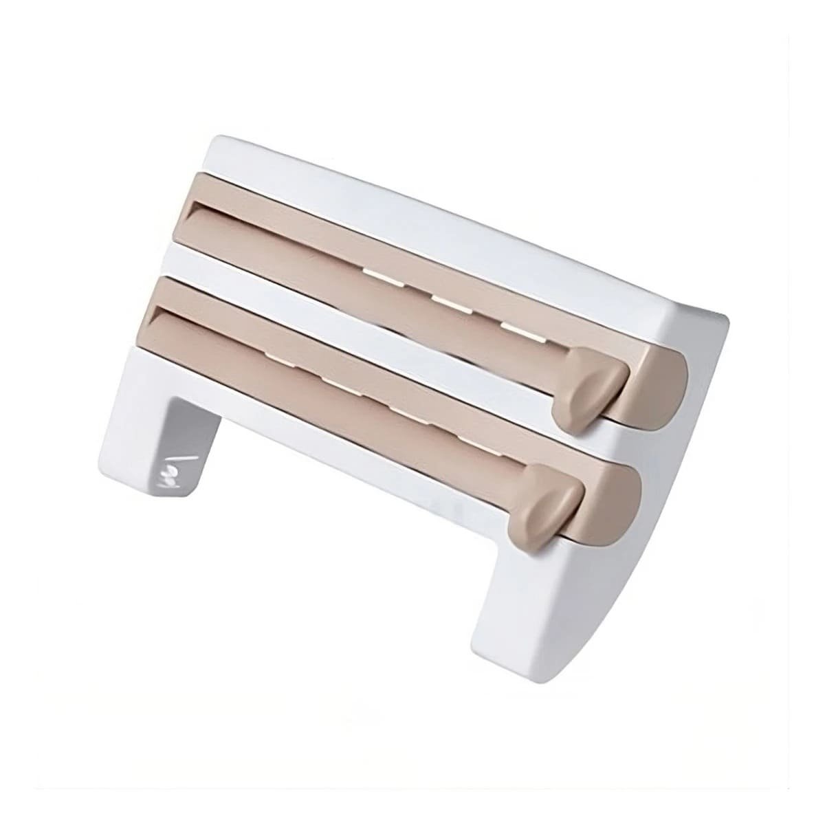 PACK2 ORGANIZADOR DE ALUMINIO Y TOALLA BEIGE PARA FOMENTAR ESPACIO ORDEN Y+REGALO STICKER - 2