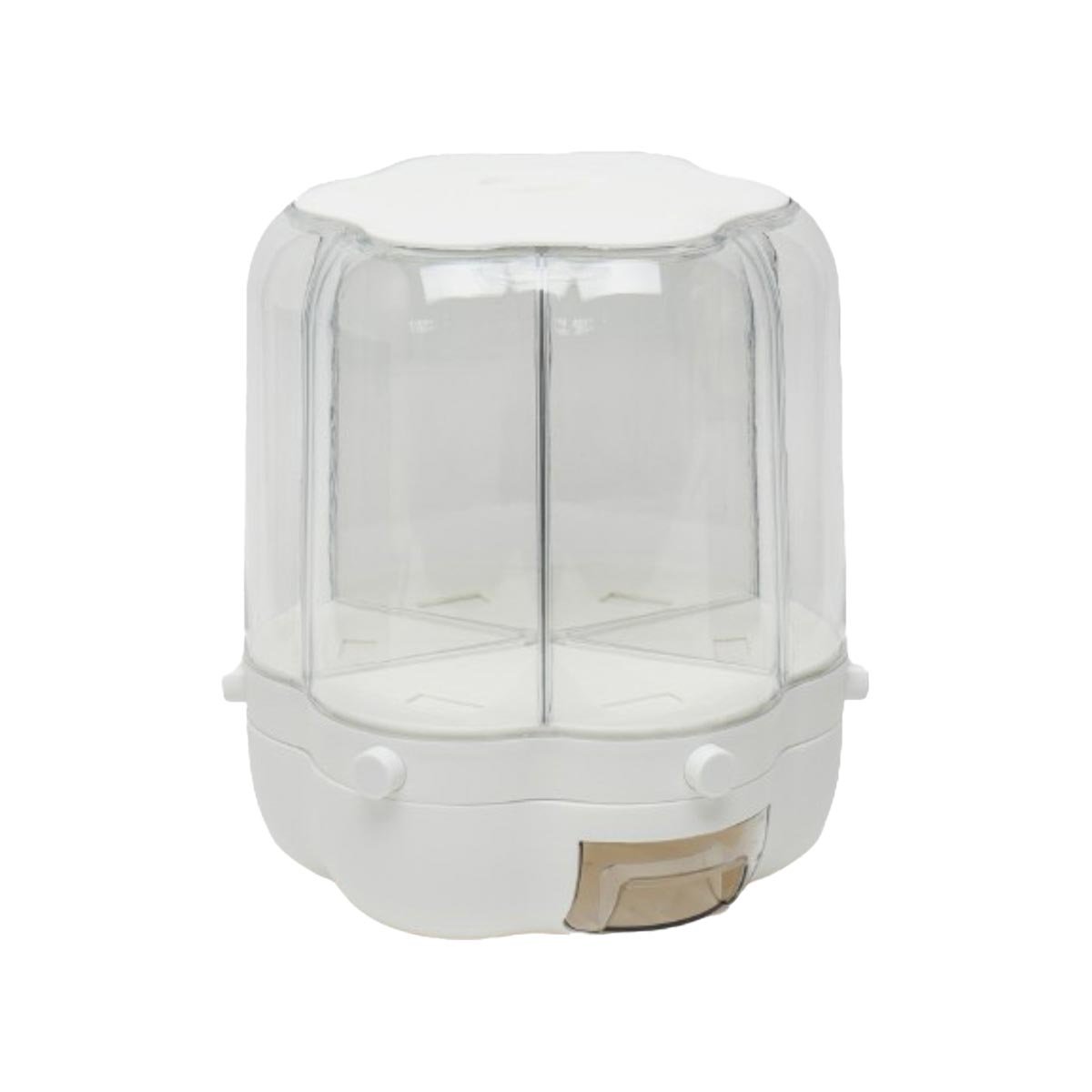 PACK4 ORGANIZADOR DE GRANOS BLANCO 9 KG DE GRAN CALIDAD PARA MUCHA CARGA Y+PAPEL REGALO - 3