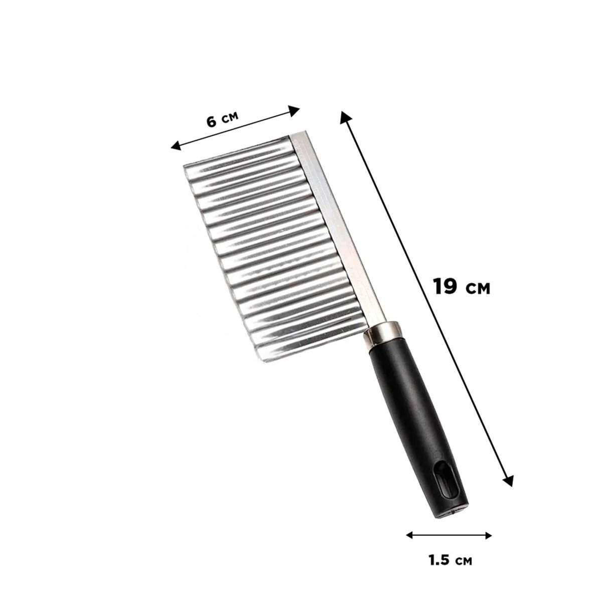 CUCHILLO MACHETE ONDAS PARA BRINDAR TEXTURA EN SU CASA REAL Y+POST IT - 4