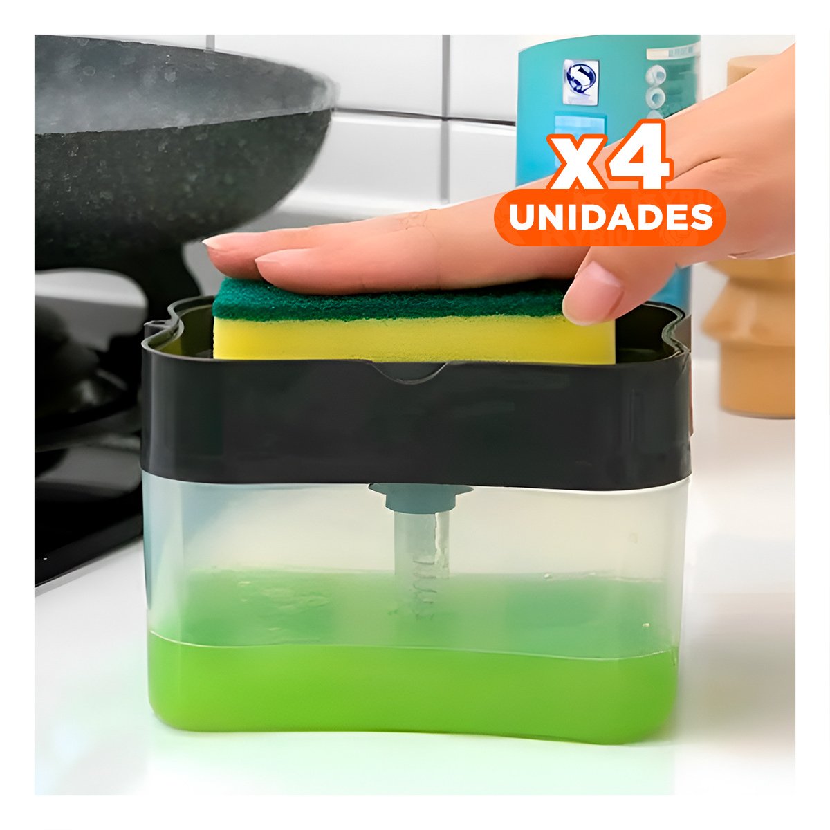 PACK4 ORGANIZADOR DE LAVAVAJILLA NEGRO DE GRAN CALIDAD PARA MUCHA CARGA Y+PAPEL REGALO - 1