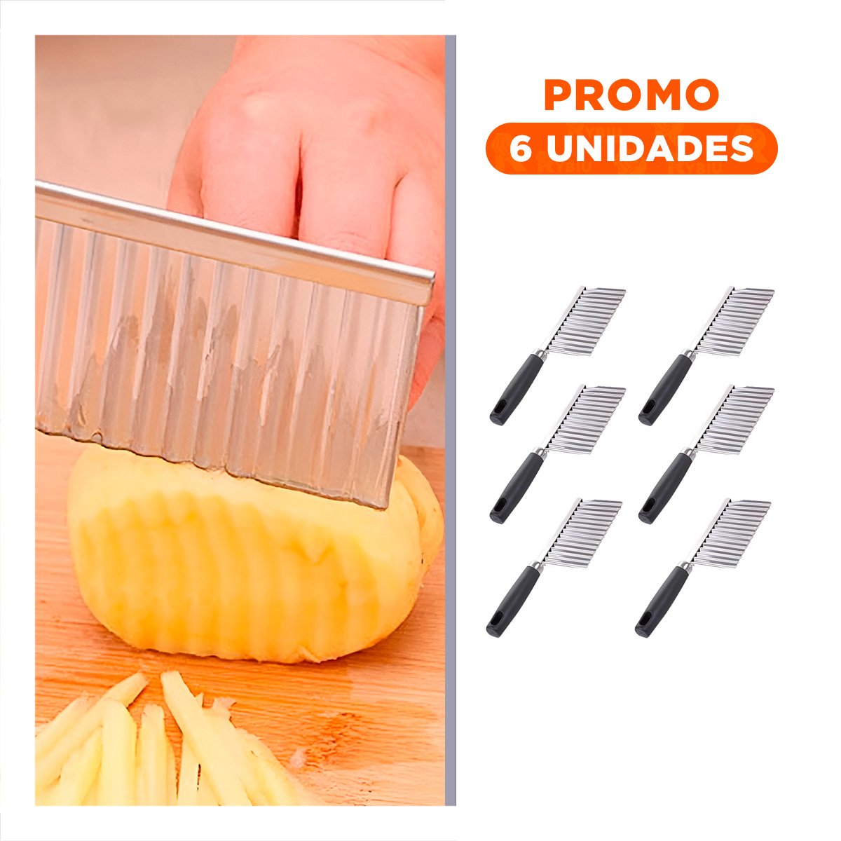 PACK6 UTENSILIO DE FILO PARA UN USO DINAMICO EN SU HOGAR REAL LINDA Y+REGALO STICKER - 1