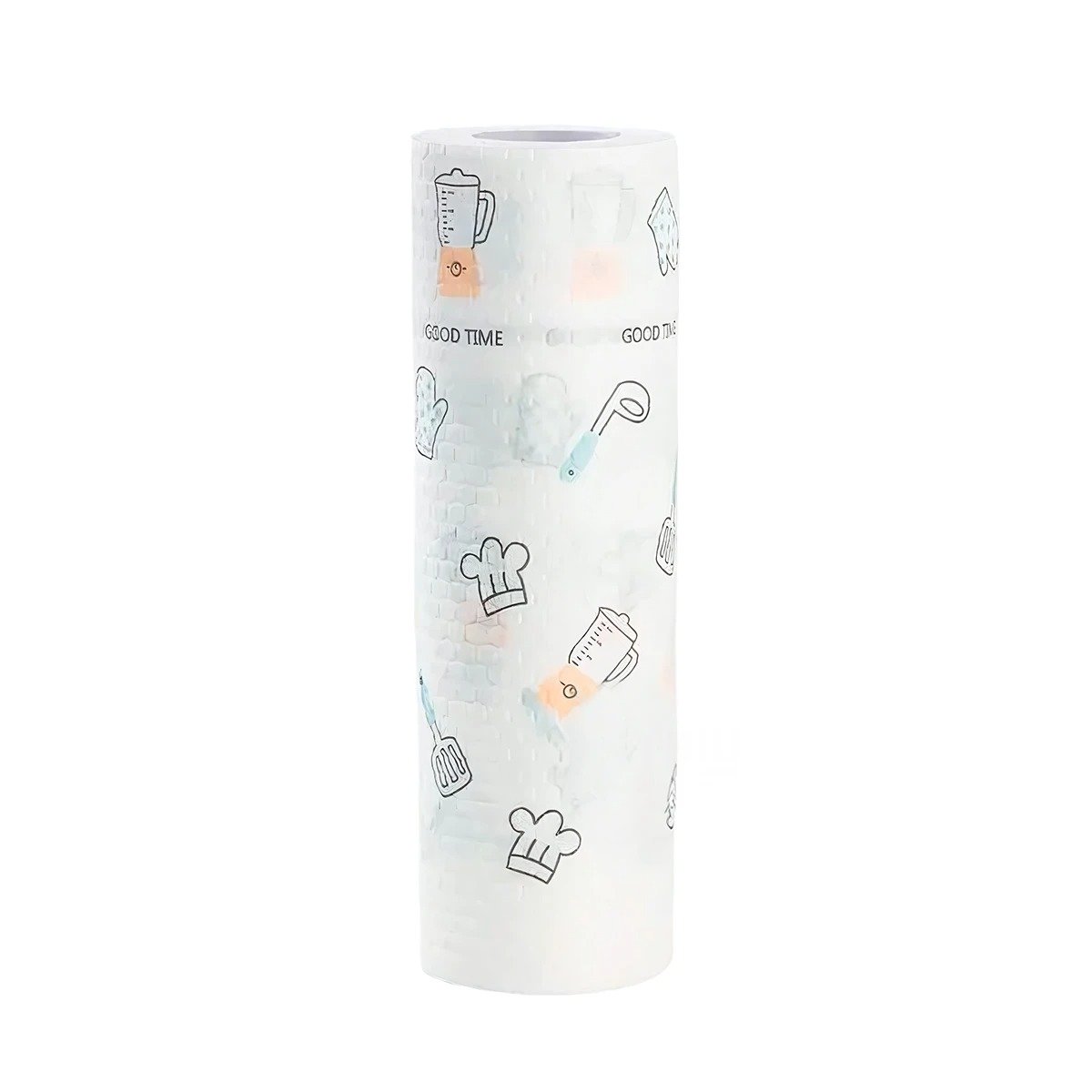 PACK12 PAQUETE DE PAPEL TOALLA CON DIBUJOS COLOR BLANCO EN DOBLE CAPA PRACTICA Y+REGALO STICKER - 2