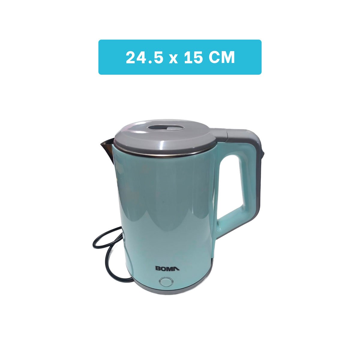 PACK4 TETERA ELECTRICA SEGURA CON SISTEMA RAPIDO DE HERVIDO 2,3L CELESTE - 4