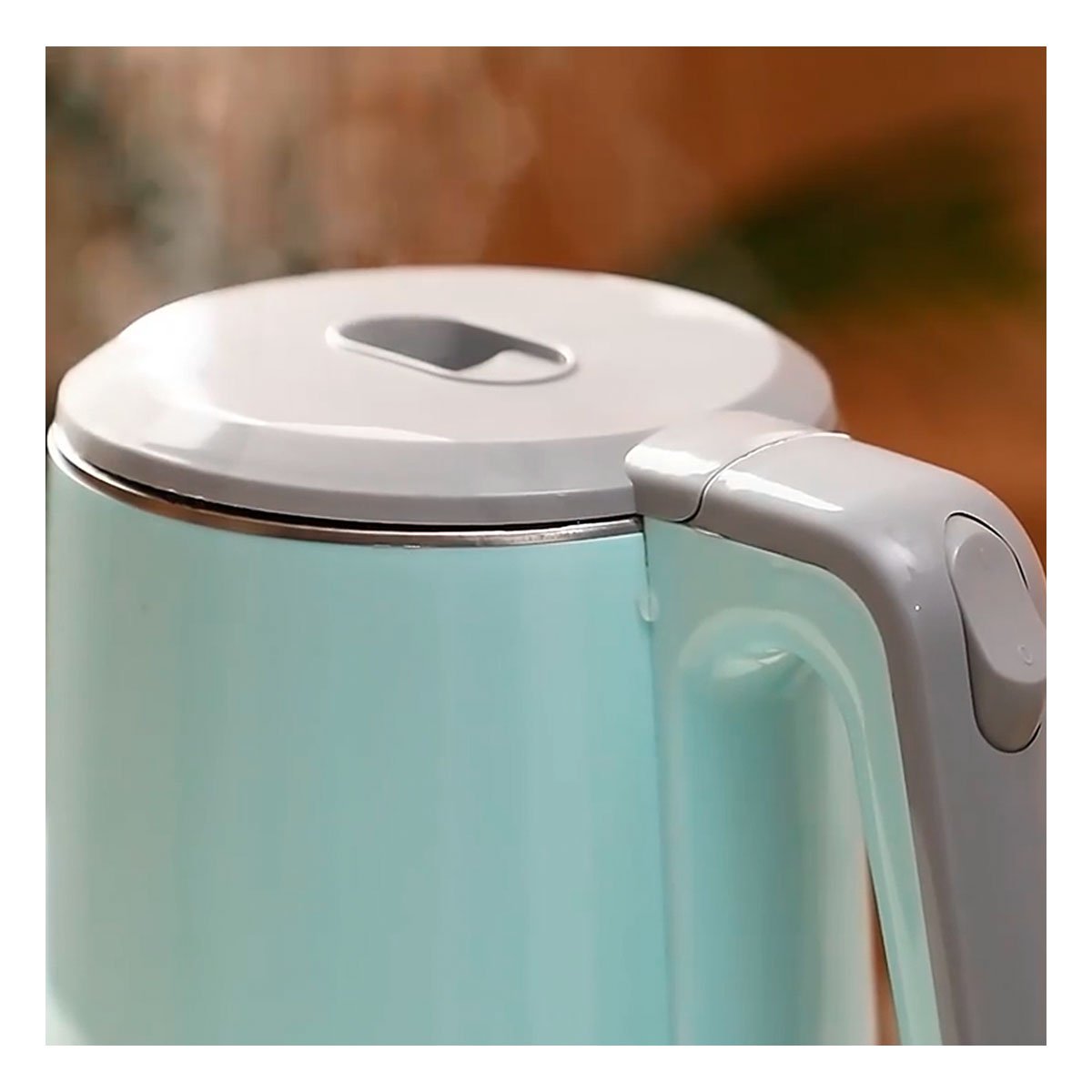 PACK2 TETERA ELECTRICA CON FILTRO INTEGRADO Y APAGADO AUTOMATICO 2,3L CELESTE - 5