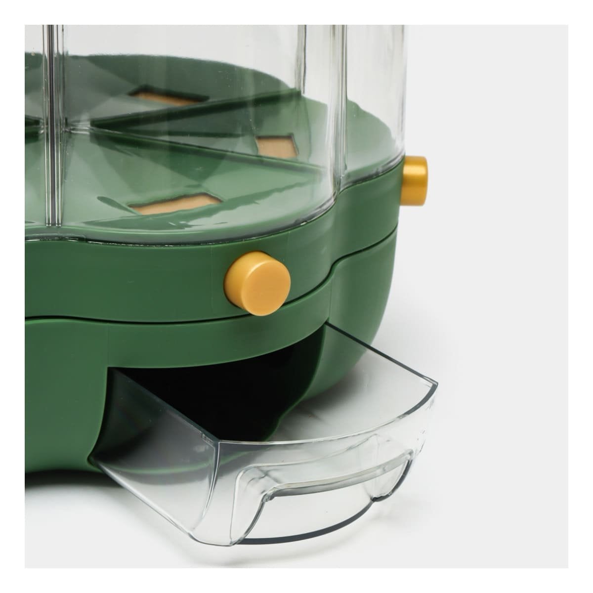 PACK2 ORGANIZADOR DE GRANOS VERDE 9 KG CON MUCHA CAPACIDAD EN SU MESA - 5