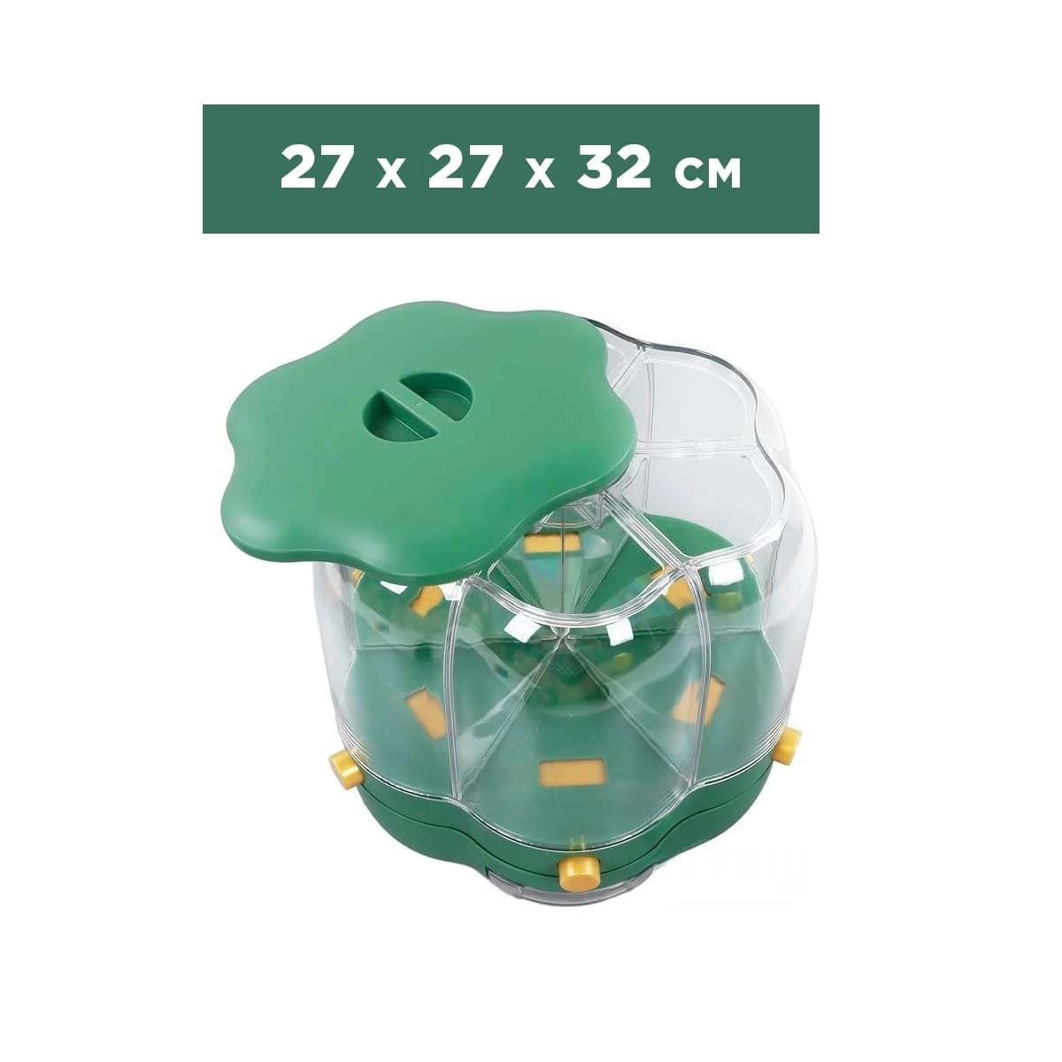 DISPENSADOR GIRATORIO VERDE 9 KG PARA EL ORDEN EN VIVIENDA LINDA - 4