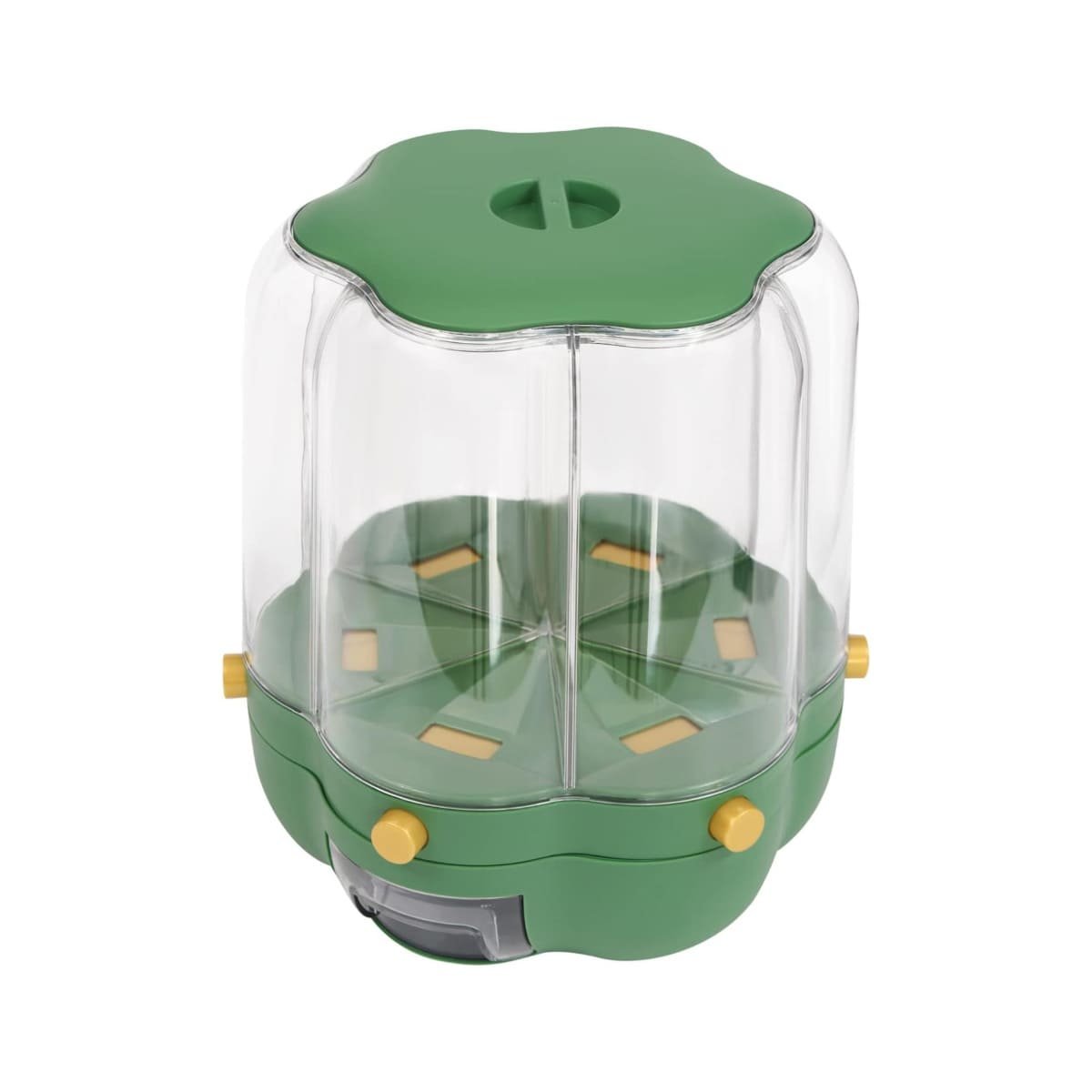 DISPENSADOR GIRATORIO VERDE 9 KG DE MATERIAL FUERTE EN SU HOGAR Y+REGALO STICKER - 1
