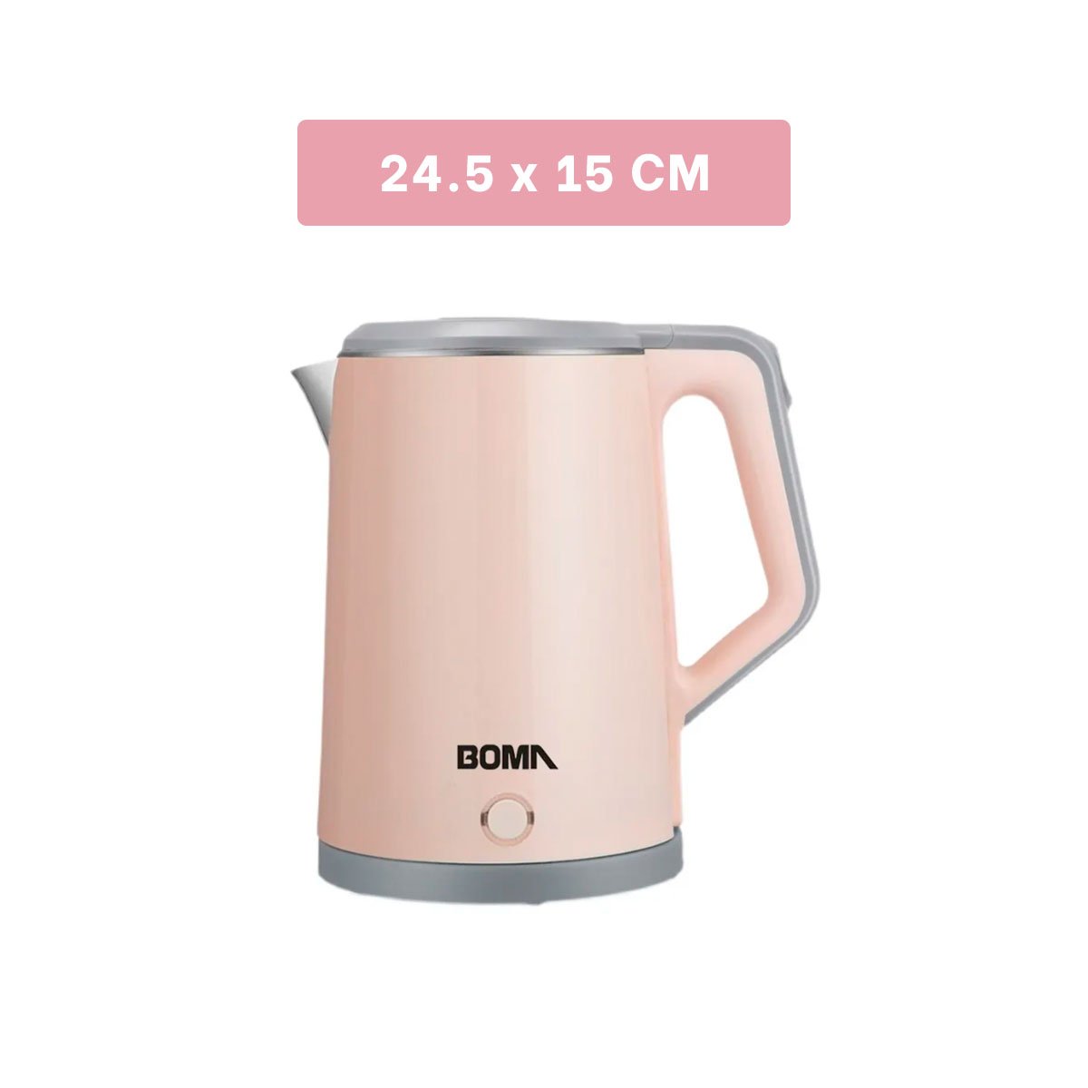 HERVIDOR ELEGANTE PARA COCINA MODERNA Y VERTIDO FACIL 2,3L MELON YPOST IT - 4