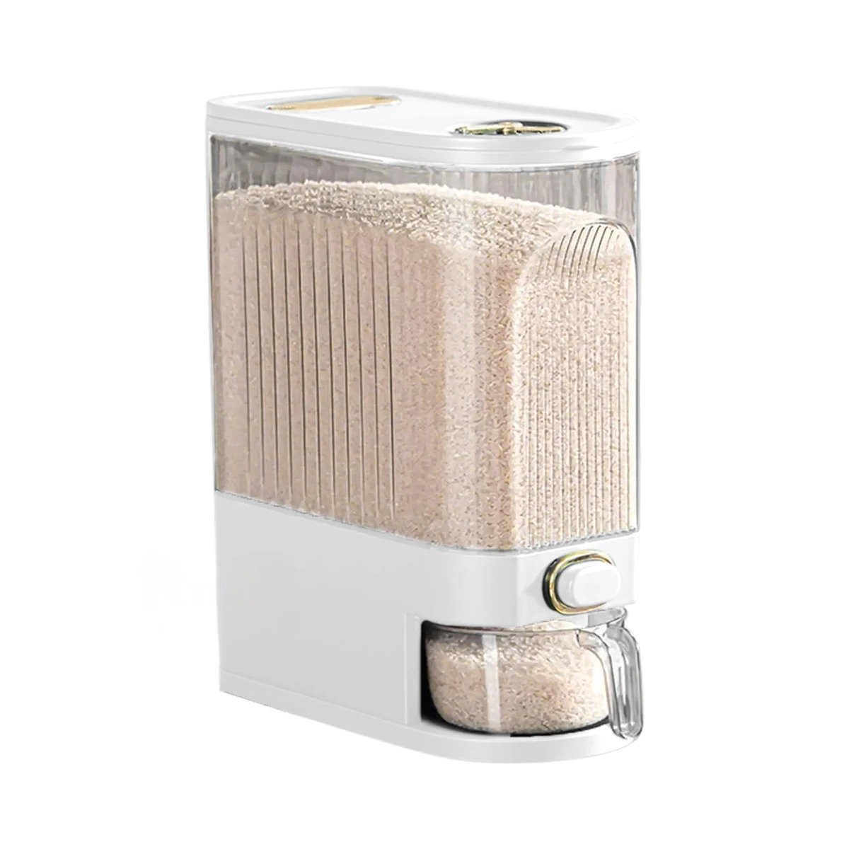 PACK2 DISPENSADOR COCINA BLANCO FORMATO CILINDRICO 39X16,5X33CM Y+REGALO STICKER - 2
