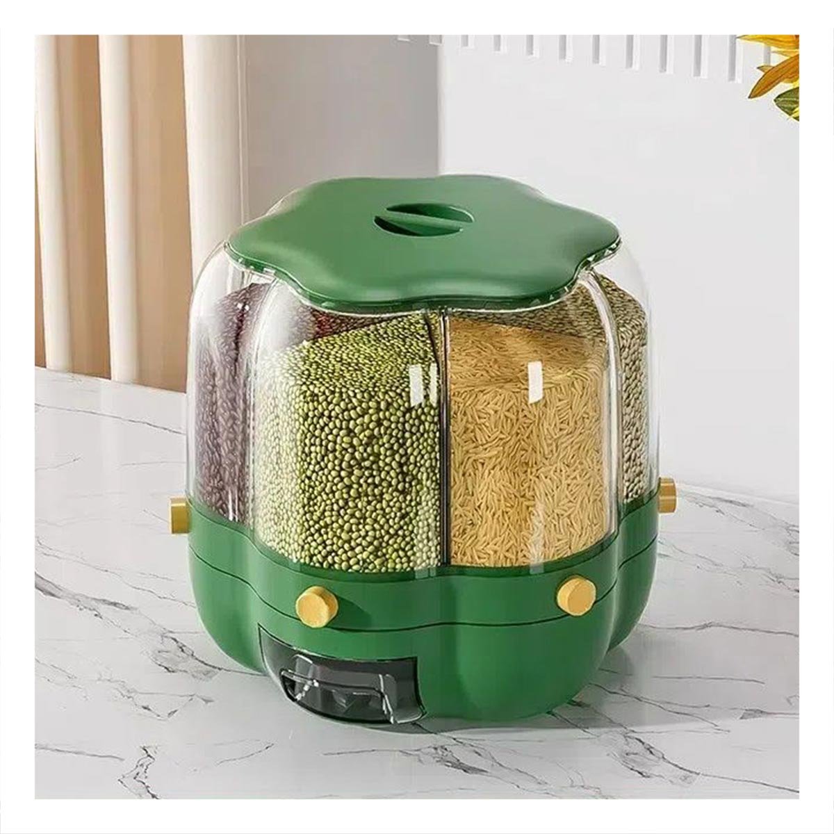 PACK4 ARTICULO DE MENAJE VERDE 6 KG PARA LA LIMPIEZA EN SU DOMICILIO Y+REGALO STICKER - 3