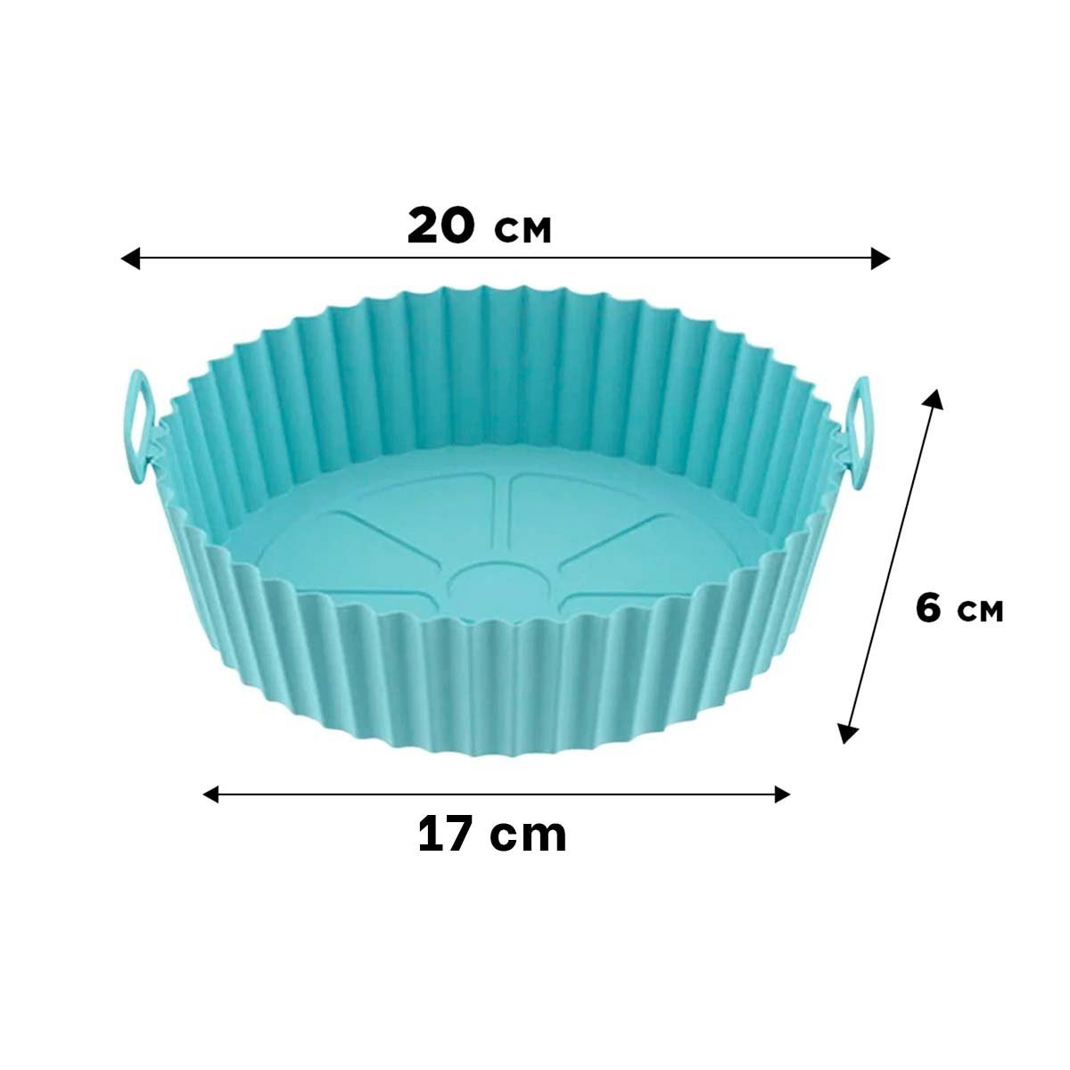 PACK4 BANDEJA DE SILICONA PARA FREIDORA DE AIRE EN VERSION SET DE 2 Y+PAPEL REGALO - 4
