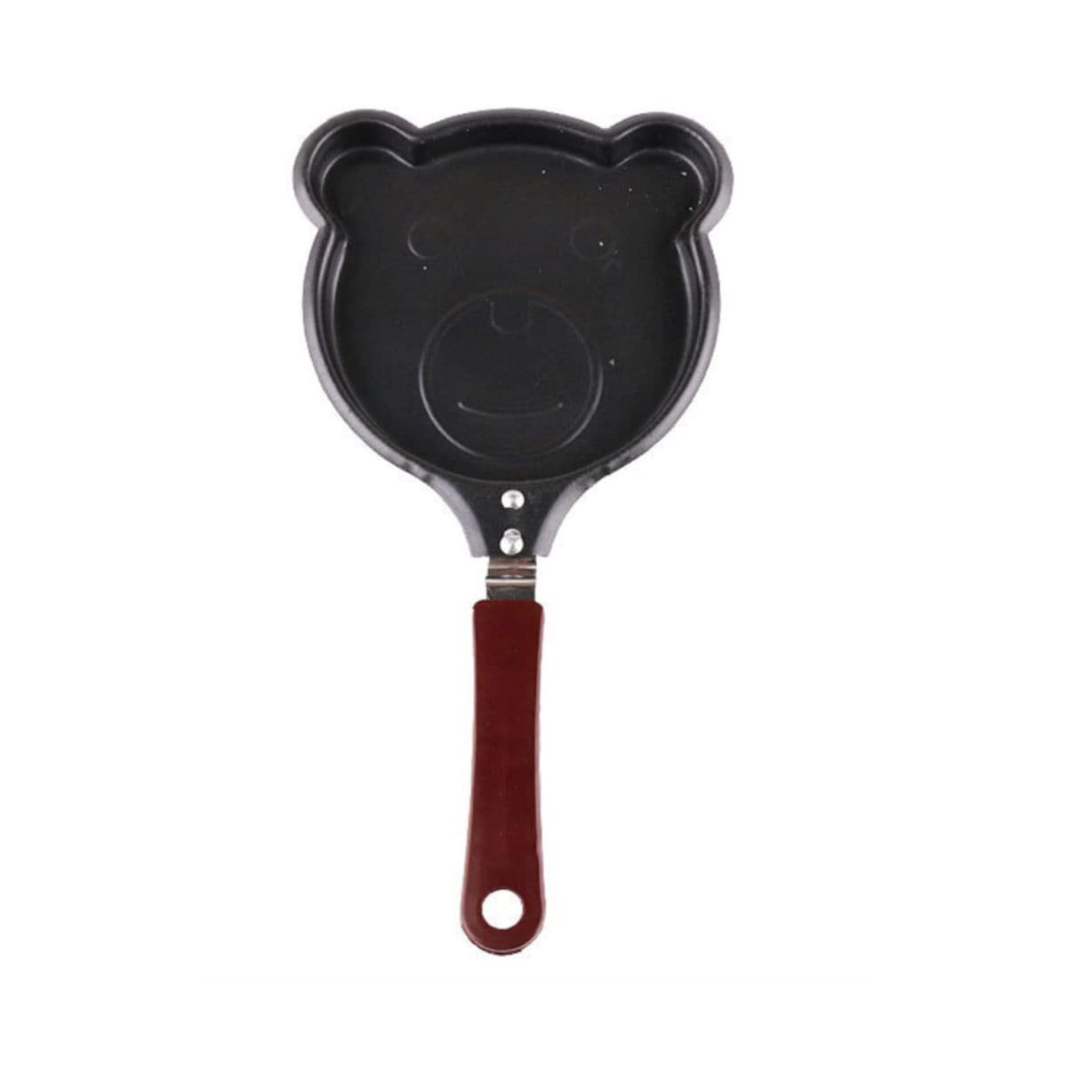 PACK2 OLLA CABEZA DE OSO PLOMO COMODA Y FACIL DE USAR COCINAR SNACKS Y+REGALO STICKER - 2