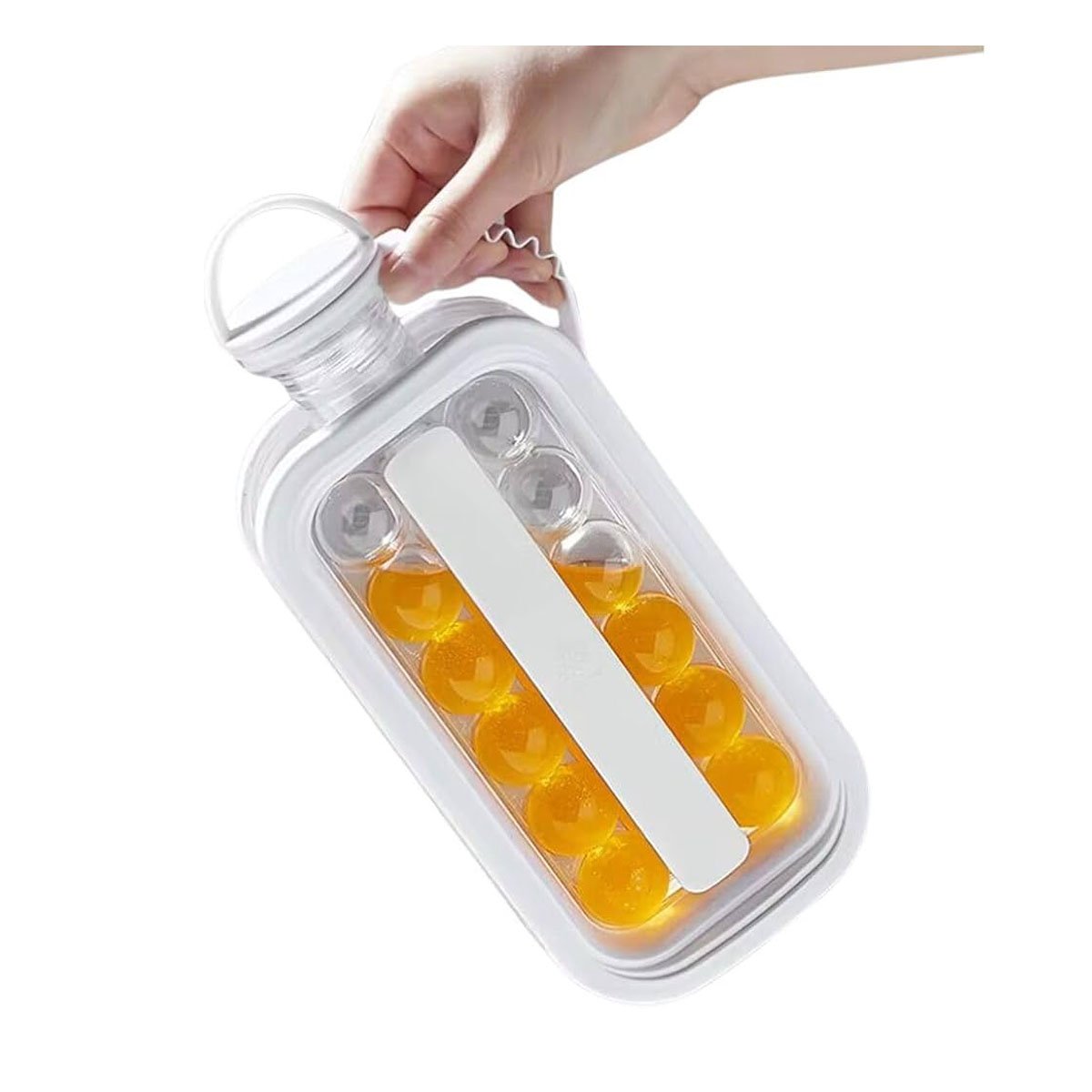 HIELERA FUNCIONAL PARA ORGANIZAR CUBOS Y EVITAR DERRAMES EN CASA YREGALO STICKER - 1