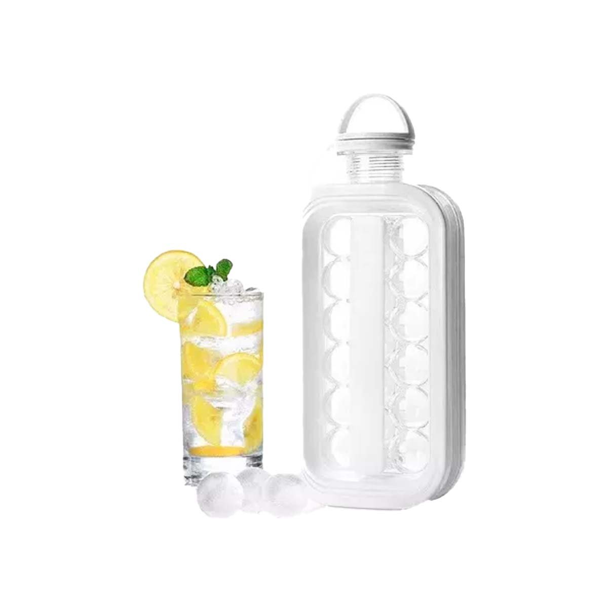 PACK12 REFRIGERADOR PORTATIL PARA CREAR CUBOS DE HIELO Y SERVIR BEBIDAS YREGALO STICKER - 2