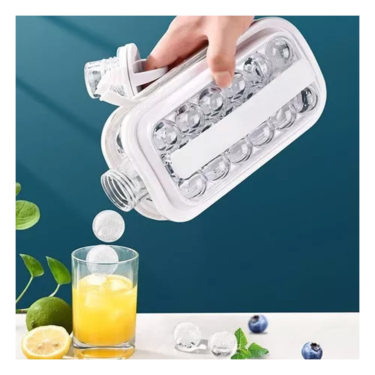 PACK12 REFRIGERADOR PORTATIL PARA CREAR CUBOS DE HIELO Y SERVIR BEBIDAS YREGALO STICKER - 3