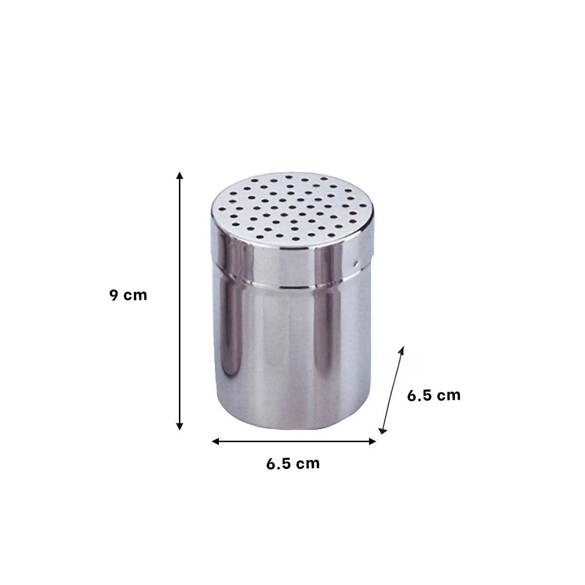 PACK6 DISPENSADOR DE COCINA CON FORMATO VERTICAL 6.5CMX6.5CMX9 CM EN METAL Y+REGALO STICKER - 4
