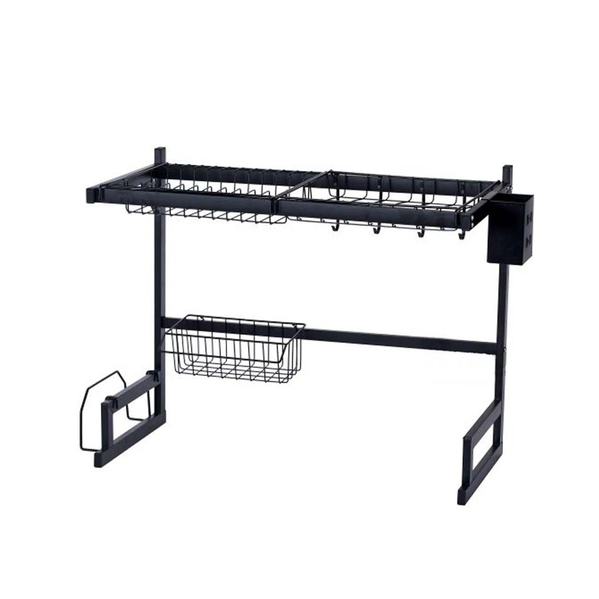 PACK2 REJILLA DE METAL NEGRO 85CM CON SUPERFICIE DE PROTECCION REAL Y+REGALO STICKER - 2