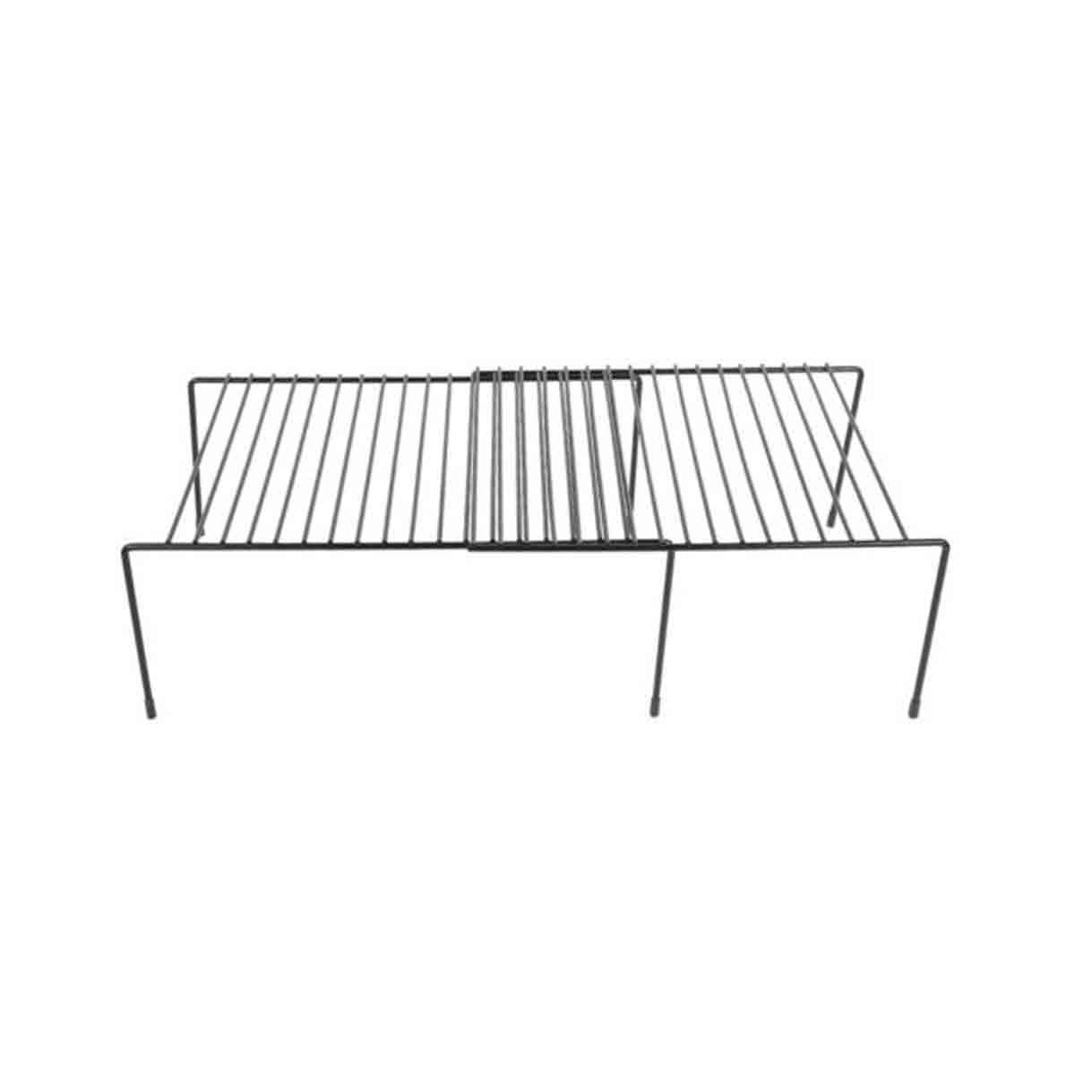 PACK4 ORGANIZADOR PARA ESPACIOS INTERNOS NEGRO FABRICADO EN METAL CON 6 PATAS Y+PAPEL REGALO - 3