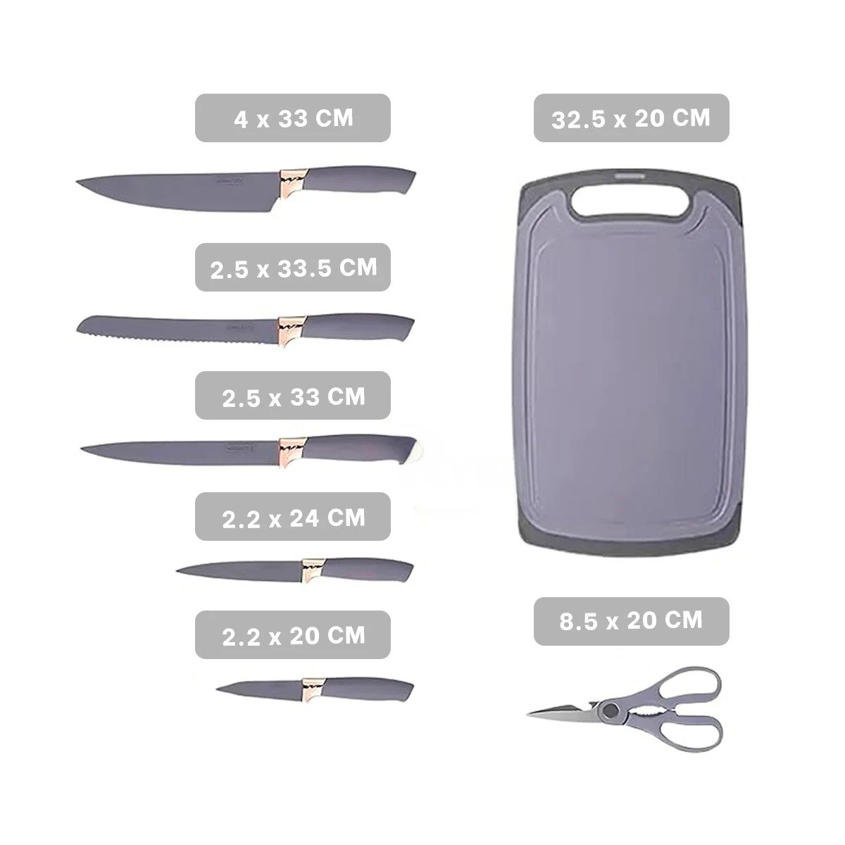 PACK4 UTENSILIOS PLOMO COCINA PROFESIONAL FABRICADOS EN ACERO INOXIDABLE - 4