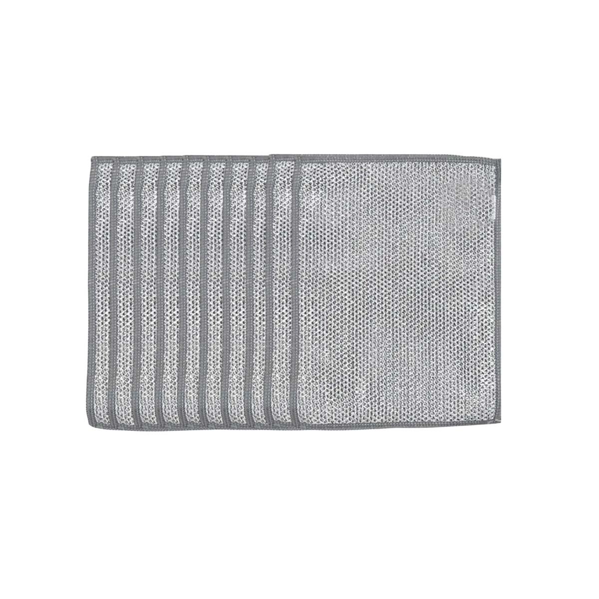 PACK2 FIBRAS RESISTENTES DE METAL Y SUPERFICIES 10 PZS 20X20CM PLOMO YREGALO STICKER - 2