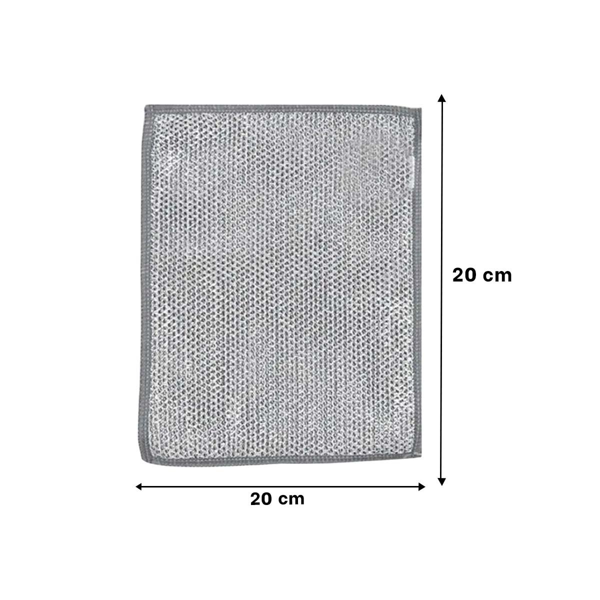 PACK2 FIBRAS RESISTENTES DE METAL Y SUPERFICIES 10 PZS 20X20CM PLOMO YREGALO STICKER - 4