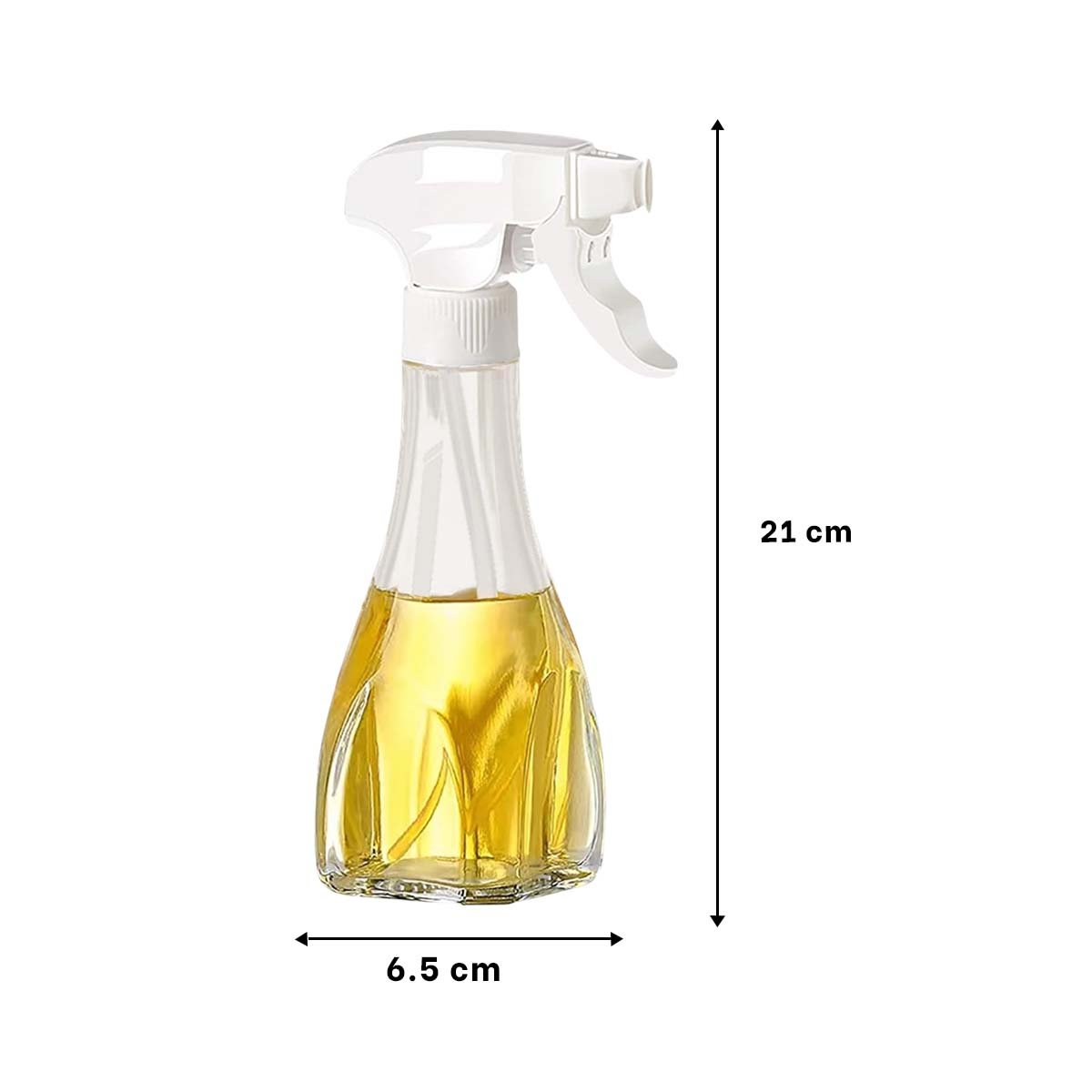 DISPENSADOR DE ACEITE SPRAY 240ML BLANCO MODERNO Y RESISTENTE PARA SAZONAR RECETAS YPOST IT - 4