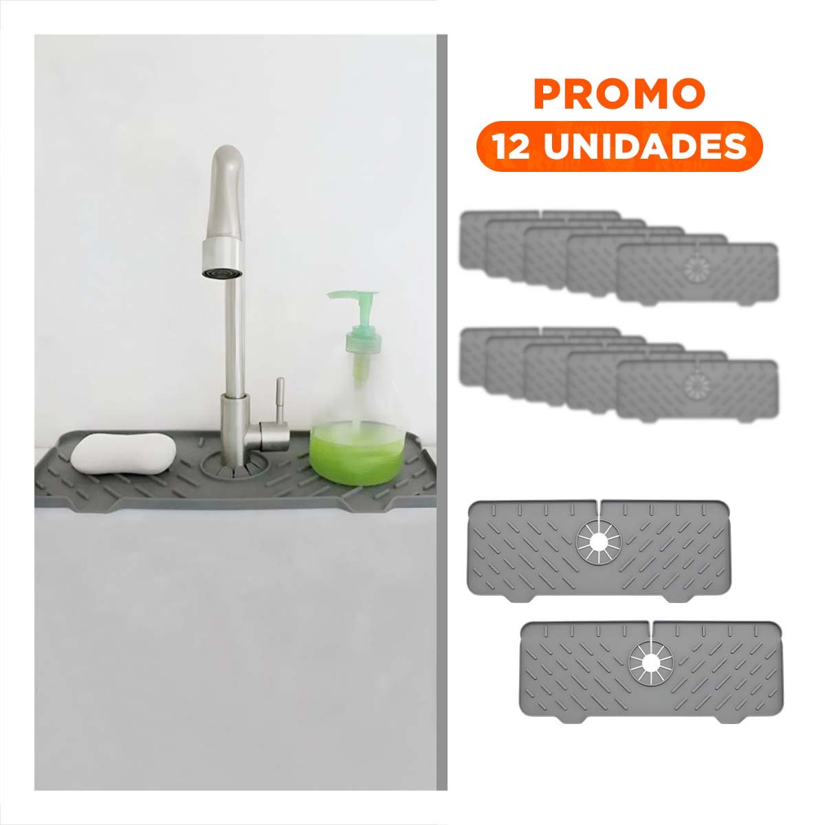 PACK12 SOPORTE FIRME PARA MANTENER LA COCINA ORGANIZADA - 1