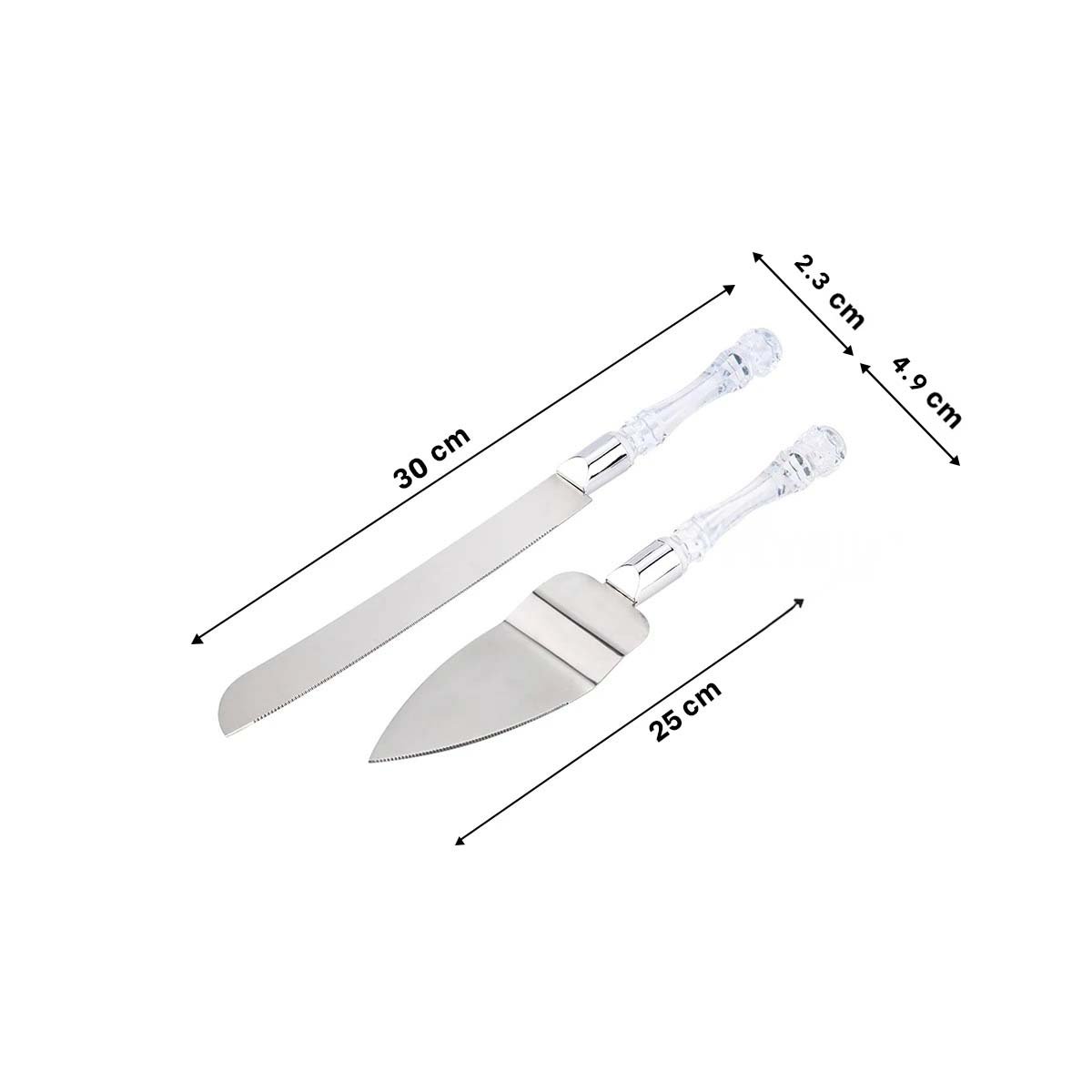 PACK12 PACK PROFESIONAL DE PASTELERIA CON CUCHILLOS PLATEADO - 4