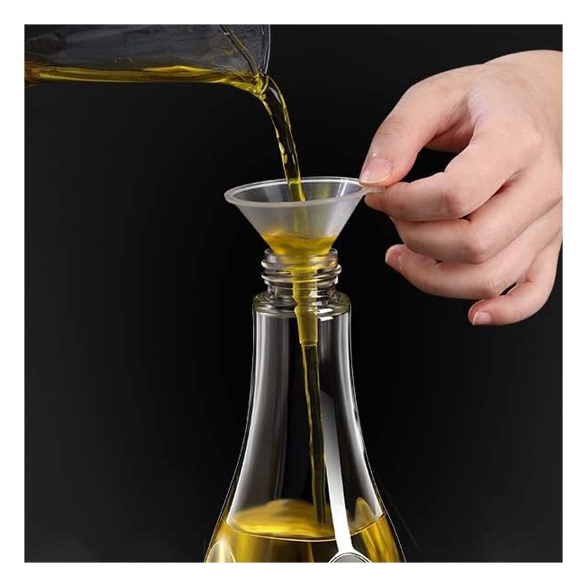 DISPENSADOR DE ACEITE SPRAY 240ML BLANCO PARA COCINA Y USO DIARIO EN HOGAR - 3