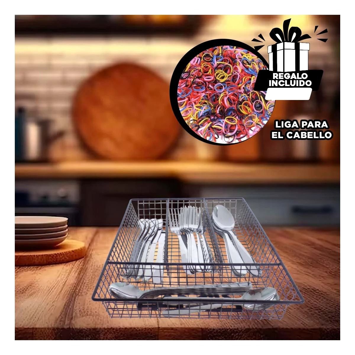 CAJA DE METAL PARA SERVICIOS CON DISTRIBUCION DE 4 ESPACIOS EN NEGRO PARA HOGAR Y+LIGAS REGALO - 2