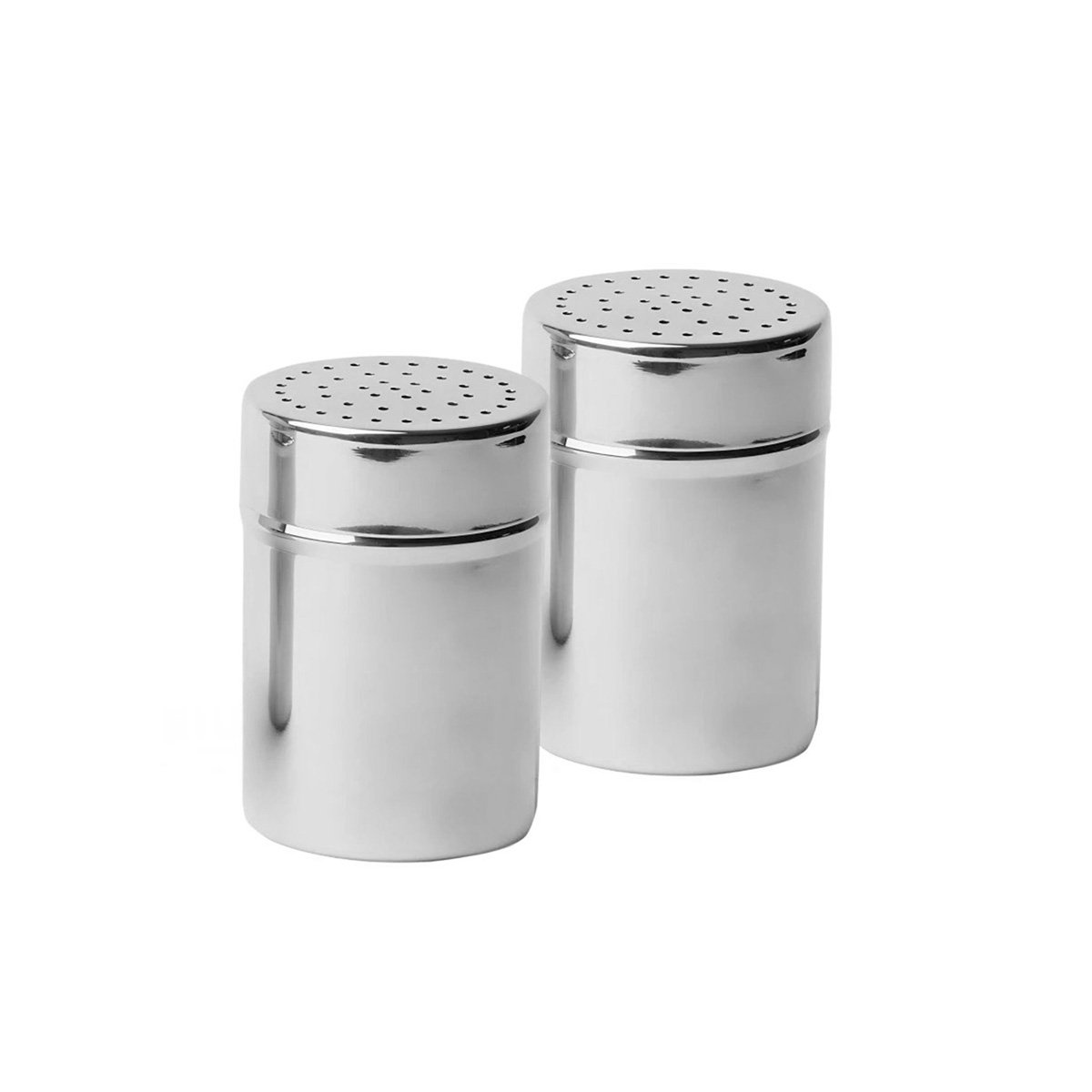 SALERO DE PRESENTACION EN MESA CON CUERPO DE METAL Y MEDIDA 6.5CMX6.5CMX9 CM Y+LIGAS REGALO - 5