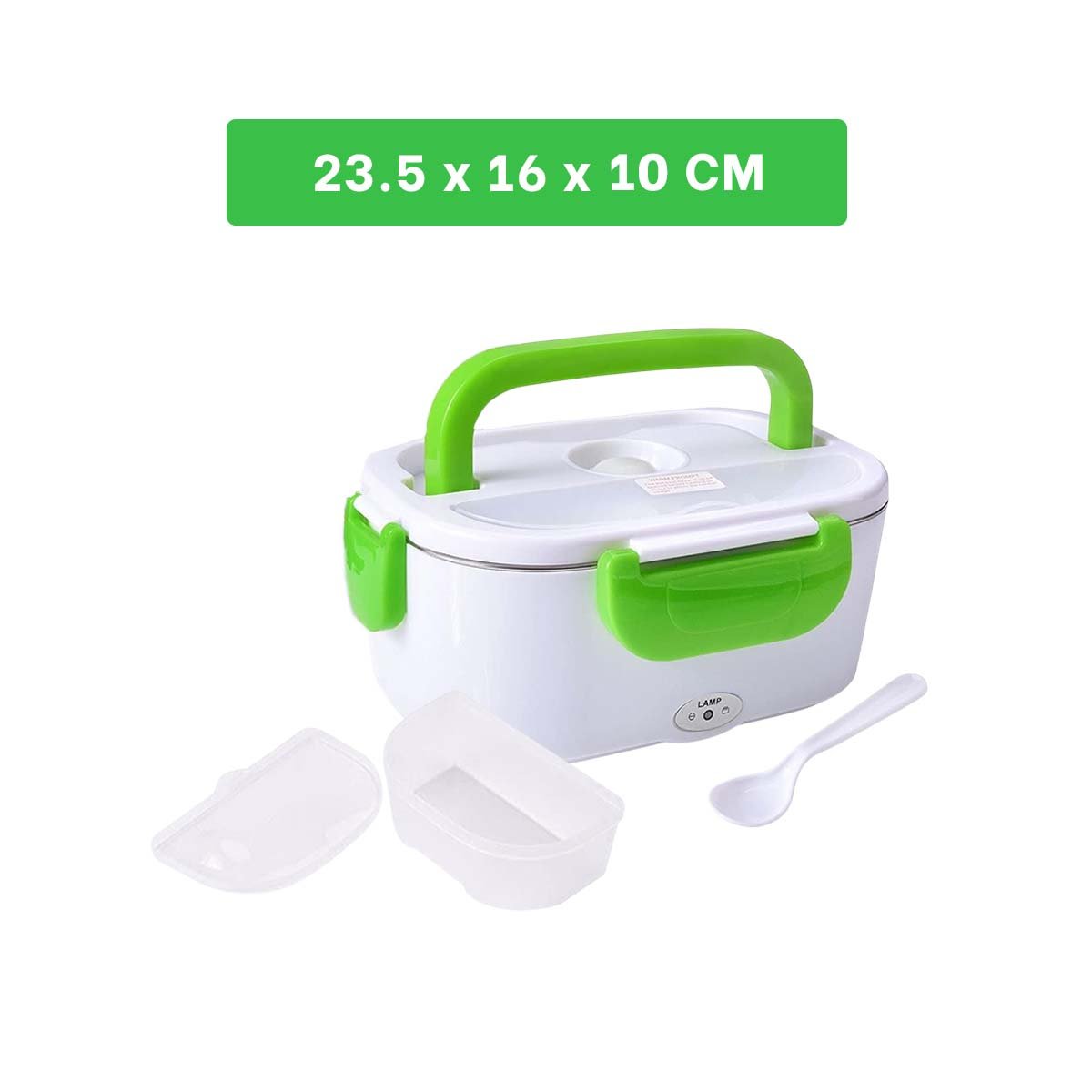 PACK4 CONTENEDOR FACIL DE LIMPIAR Y GUARDAR EN ESPACIOS REDUCIDOS VERDE YPAPEL REGALO - 4