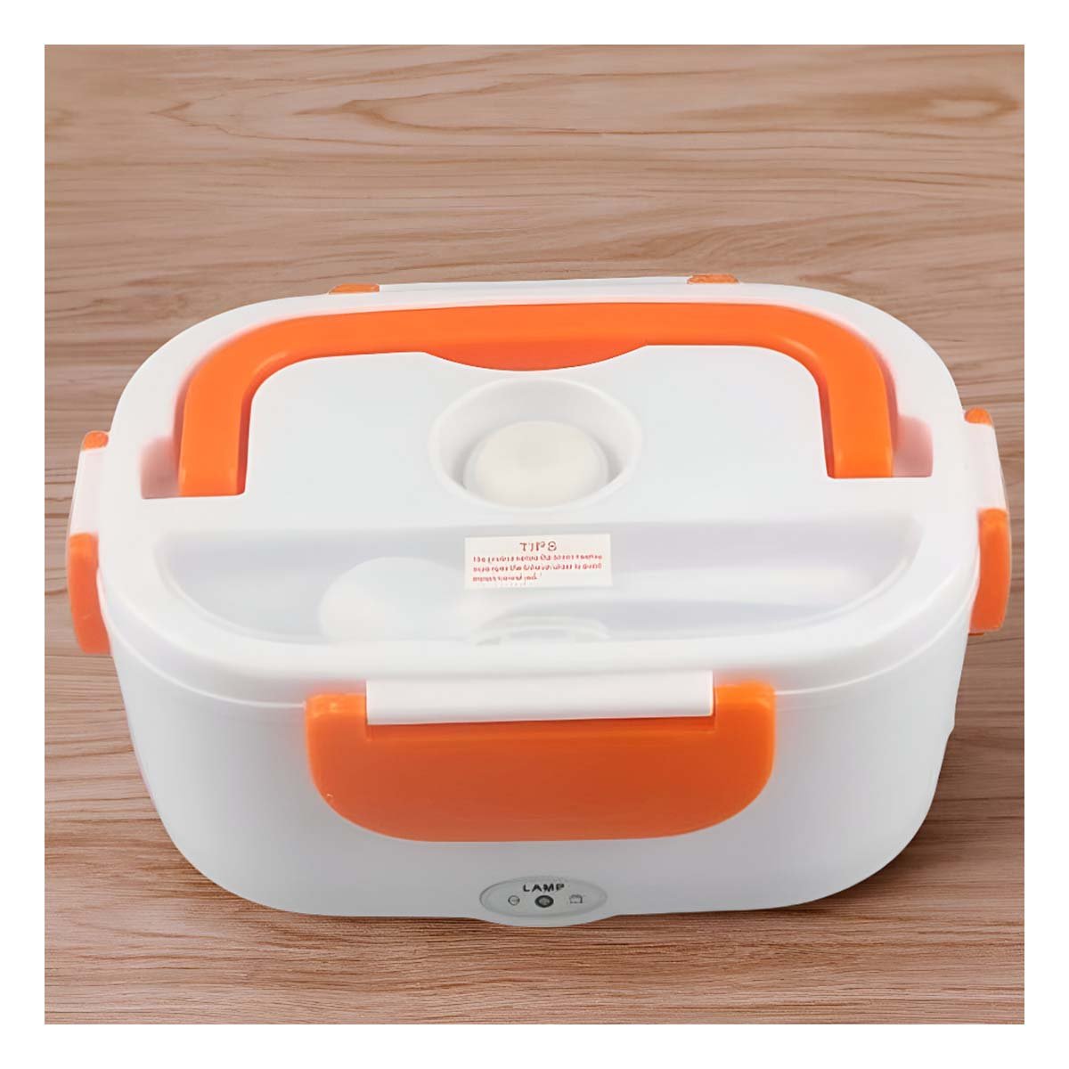 PACK6 UNIDAD PORTATIL QUE CALIENTA TUS COMIDAS DE FORMA RAPIDA Y SEGURA NARANJA - 5